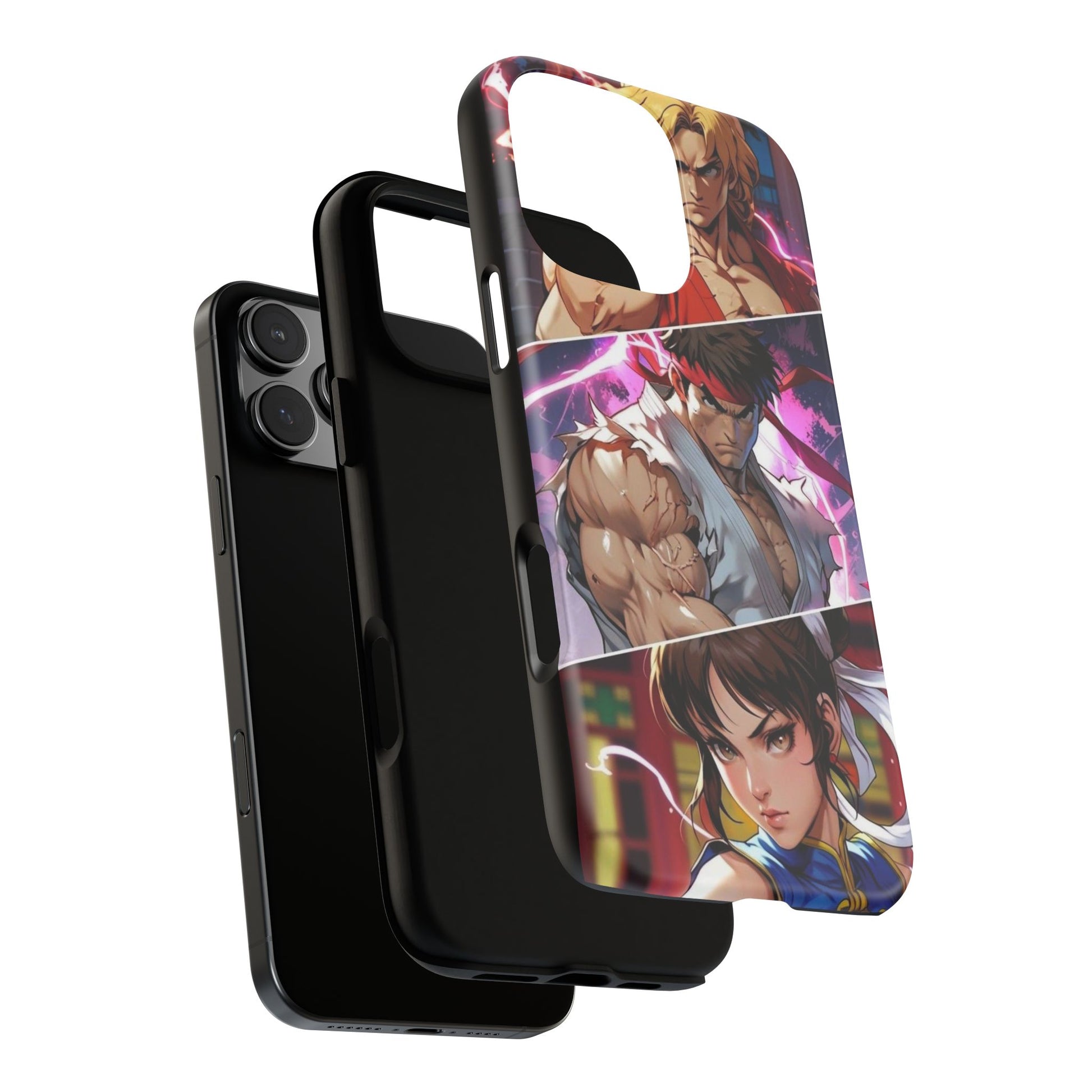 Street Fighter Gamer Theme Tough Cases for iPhones, Samsung, and Pixel