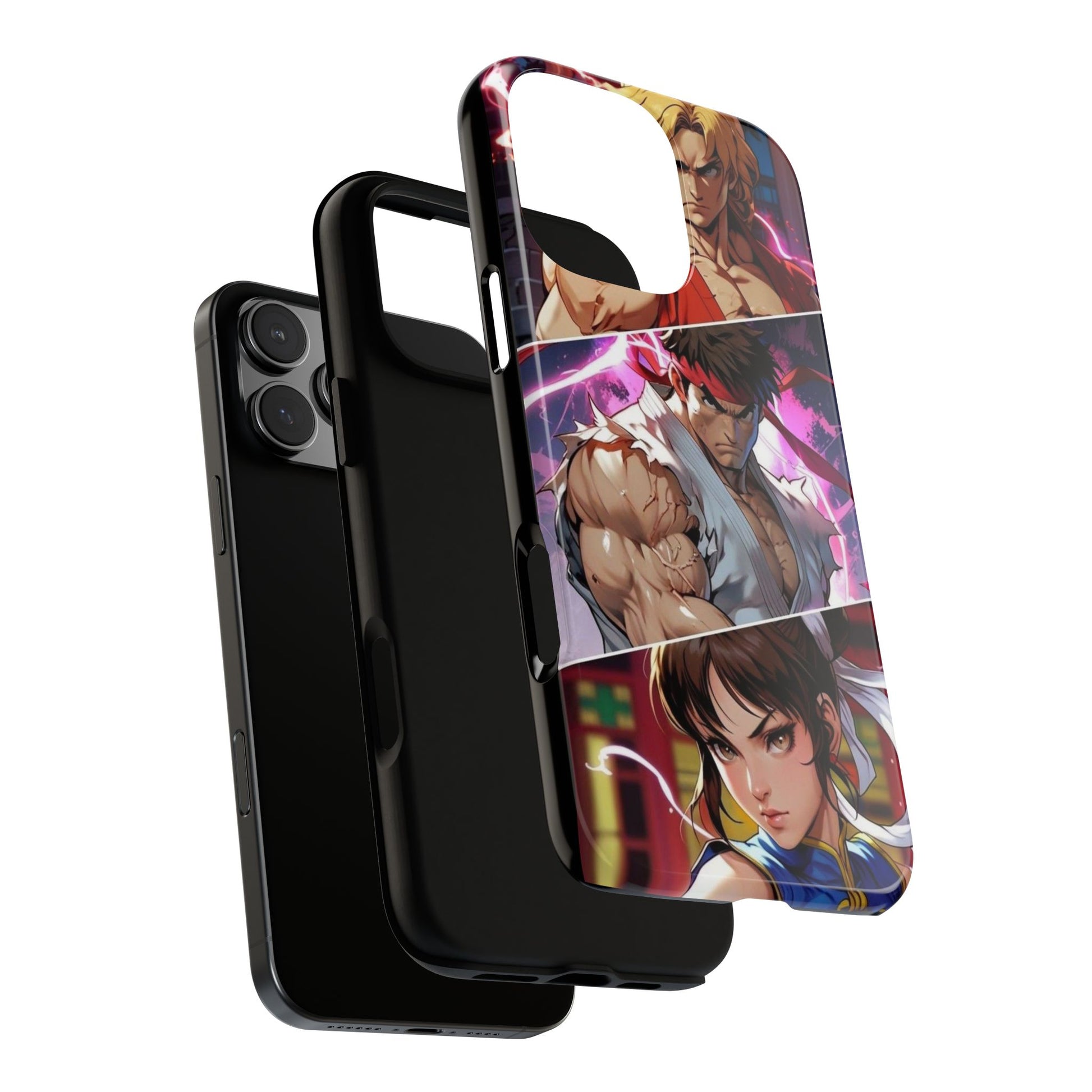 Street Fighter Gamer Theme Tough Cases for iPhones, Samsung, and Pixel