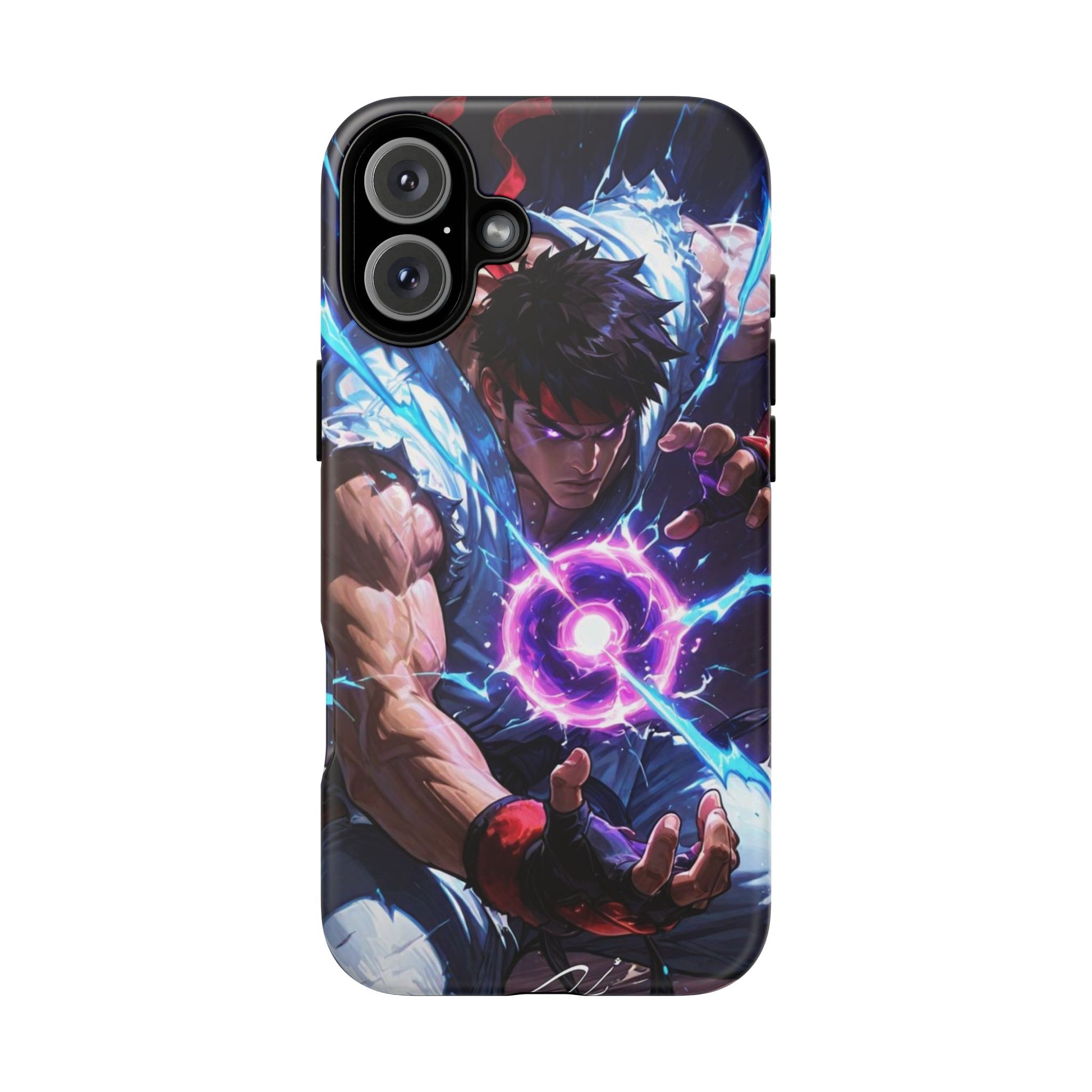 Street Fighter Ryu Gamer Art Tough Cases for iPhones, Samsung, and Pixel