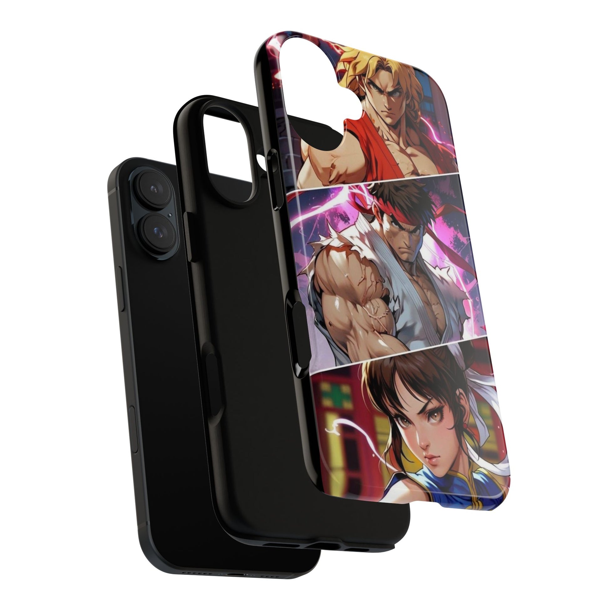 Street Fighter Gamer Theme Tough Cases for iPhones, Samsung, and Pixel