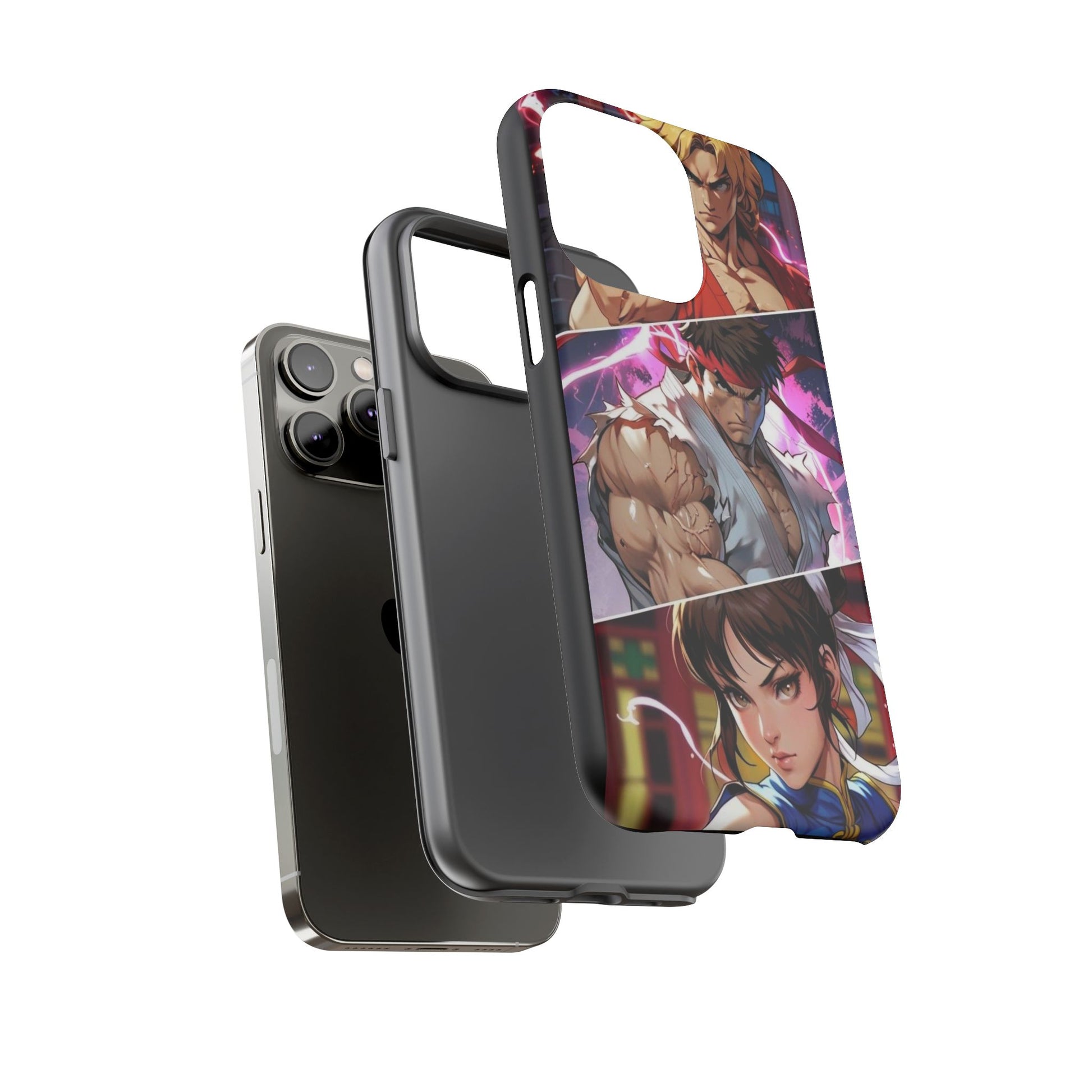 Street Fighter Gamer Theme Tough Cases for iPhones, Samsung, and Pixel