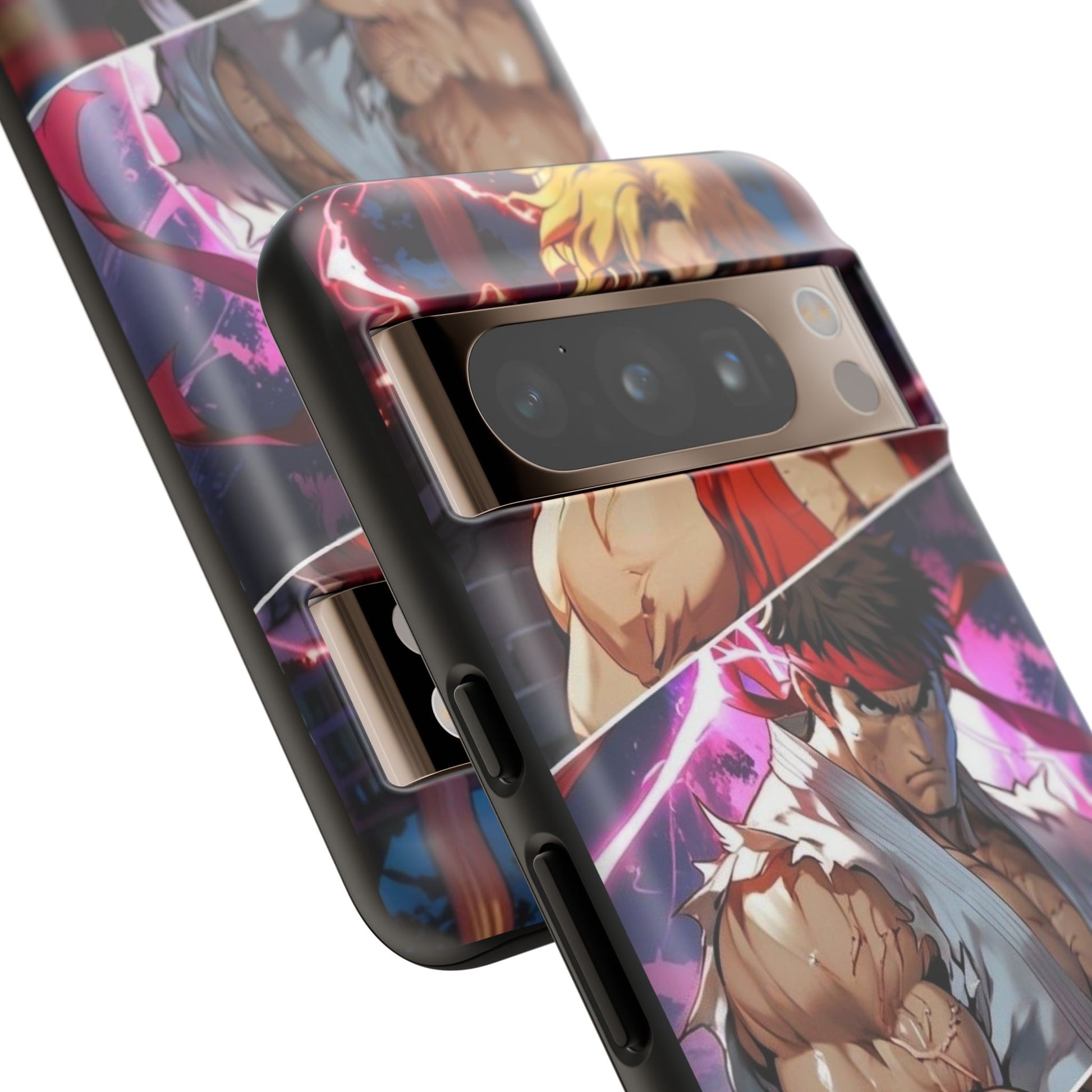 Street Fighter Gamer Theme Tough Cases for iPhones, Samsung, and Pixel
