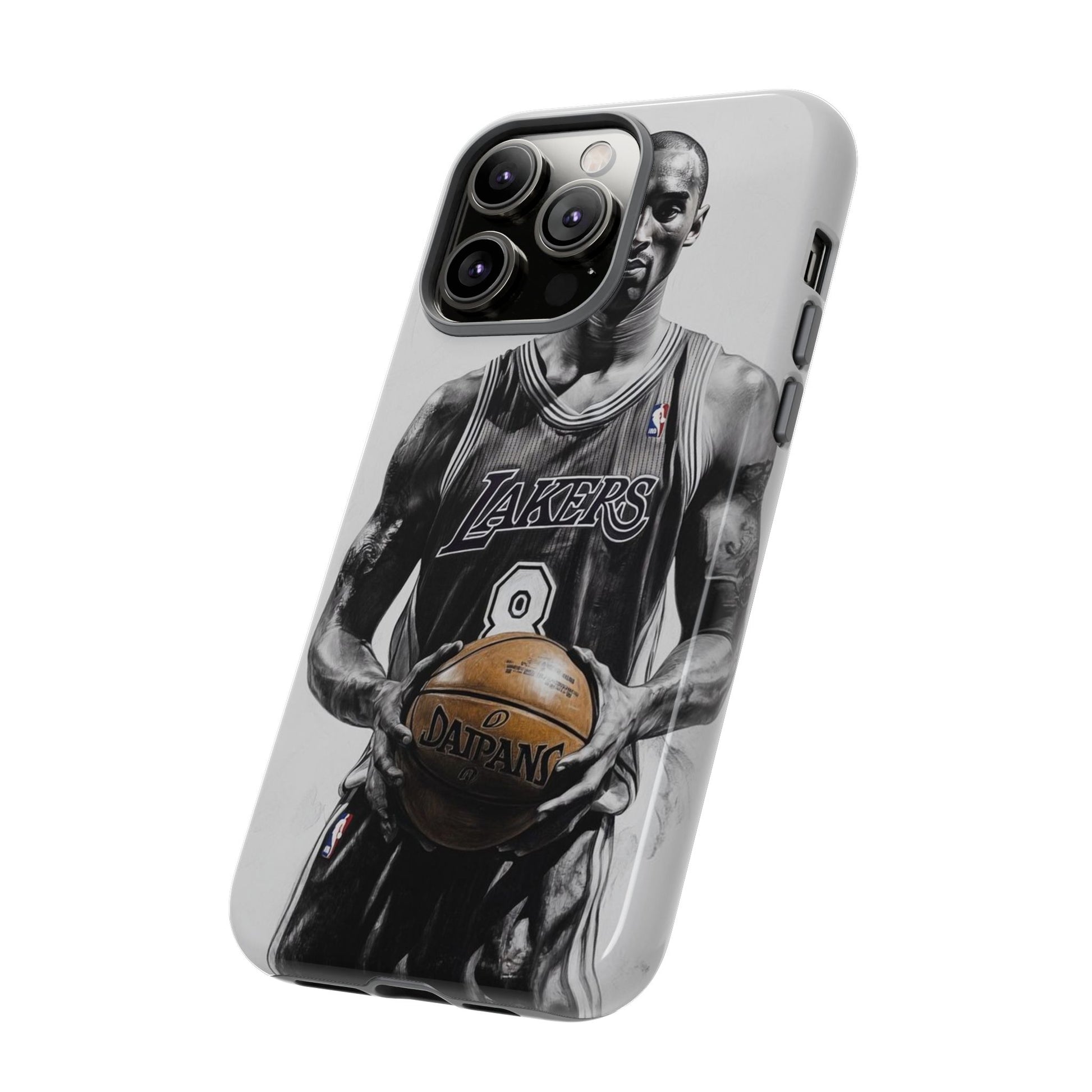 Kobe Basketball Art Tough Cases for iPhones, Samsung, and Pixel