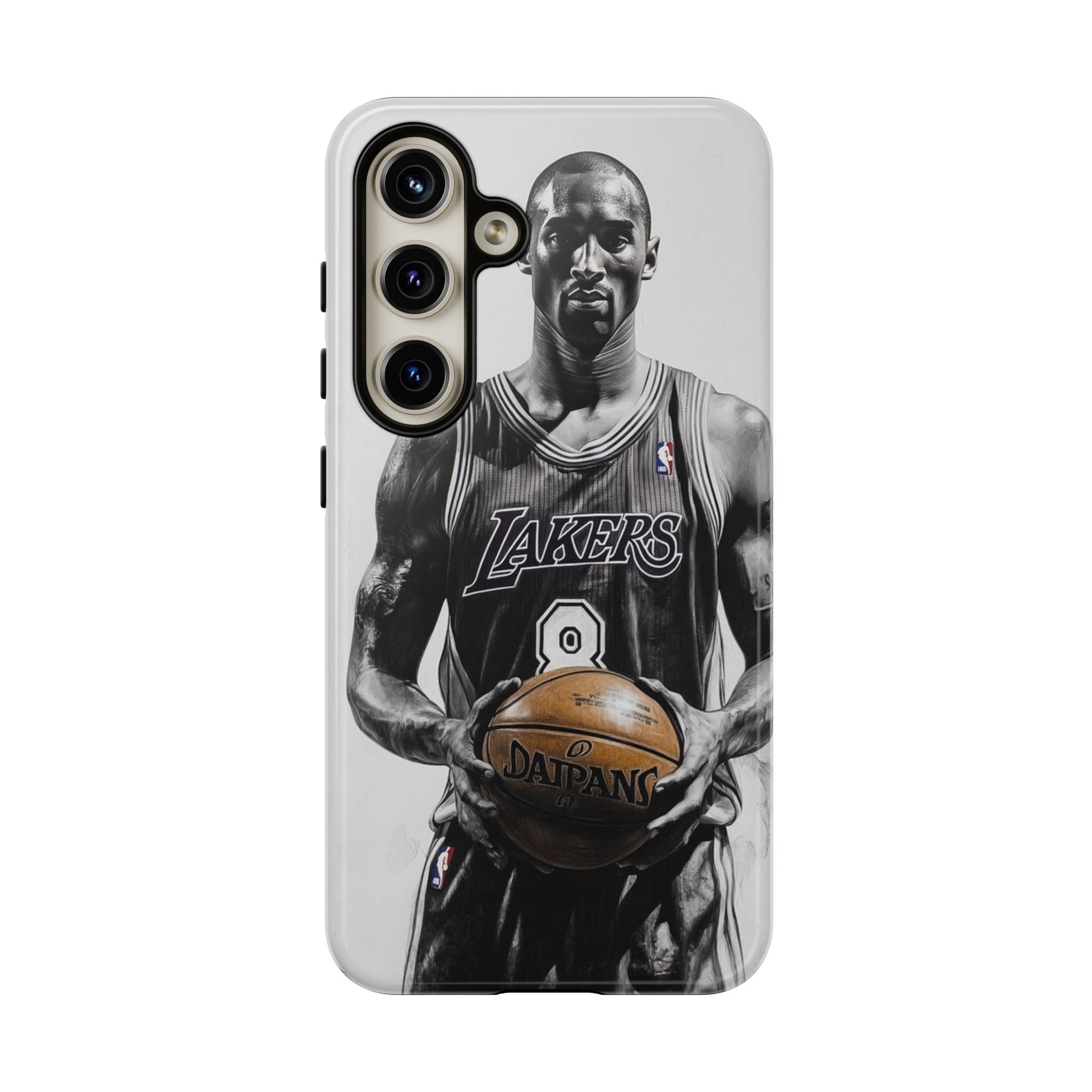 Kobe Basketball Art Tough Cases for iPhones, Samsung, and Pixel