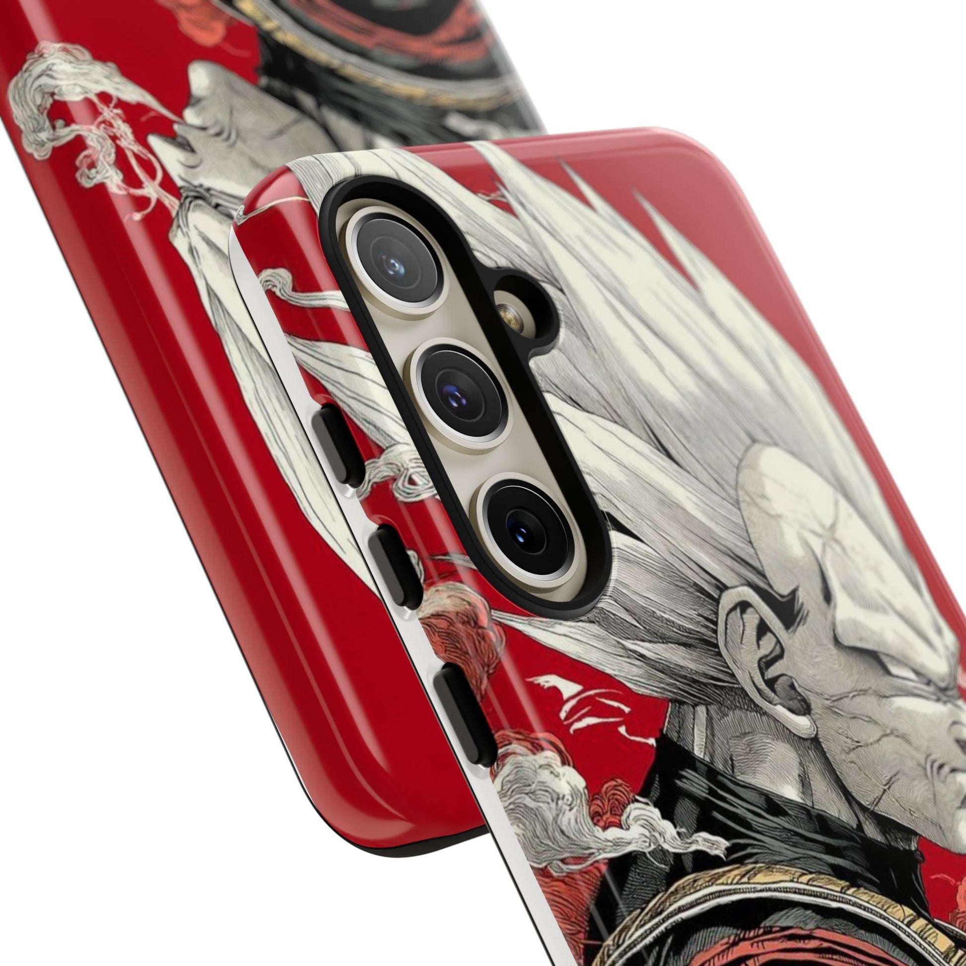 Dragon Ball Z Vegeta Anime Tough Cases for iPhones, Samsung, and Pixel