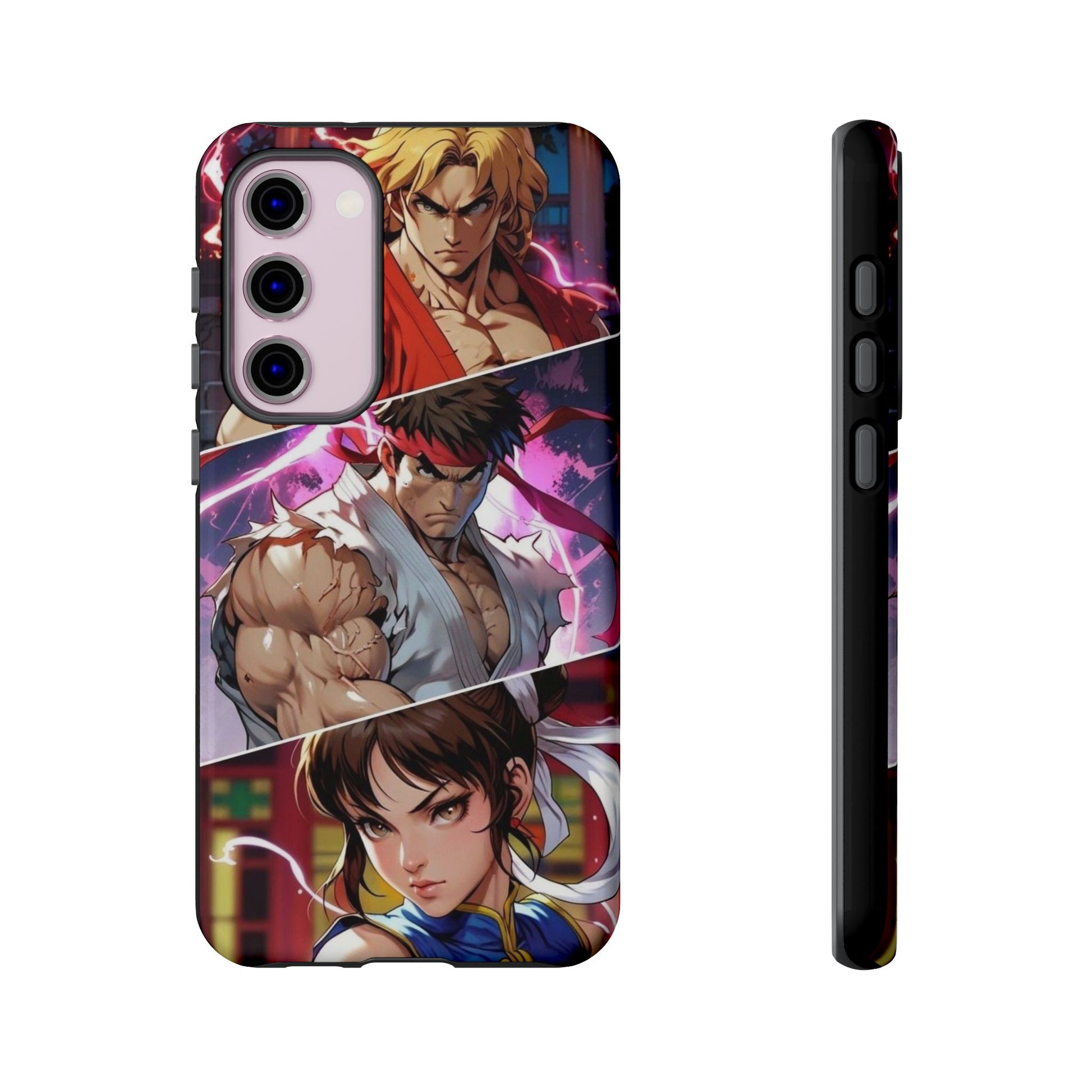 Street Fighter Gamer Theme Tough Cases for iPhones, Samsung, and Pixel