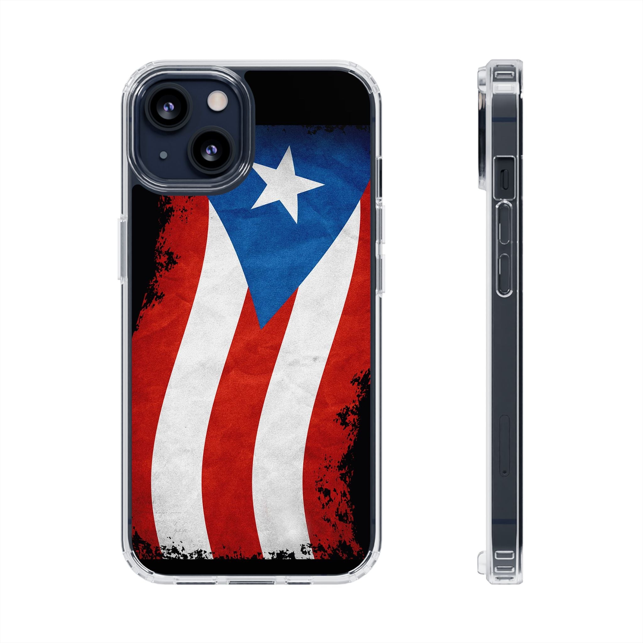 Puerto Rican Flag Art Inspired Iphone and Samsung Protective case