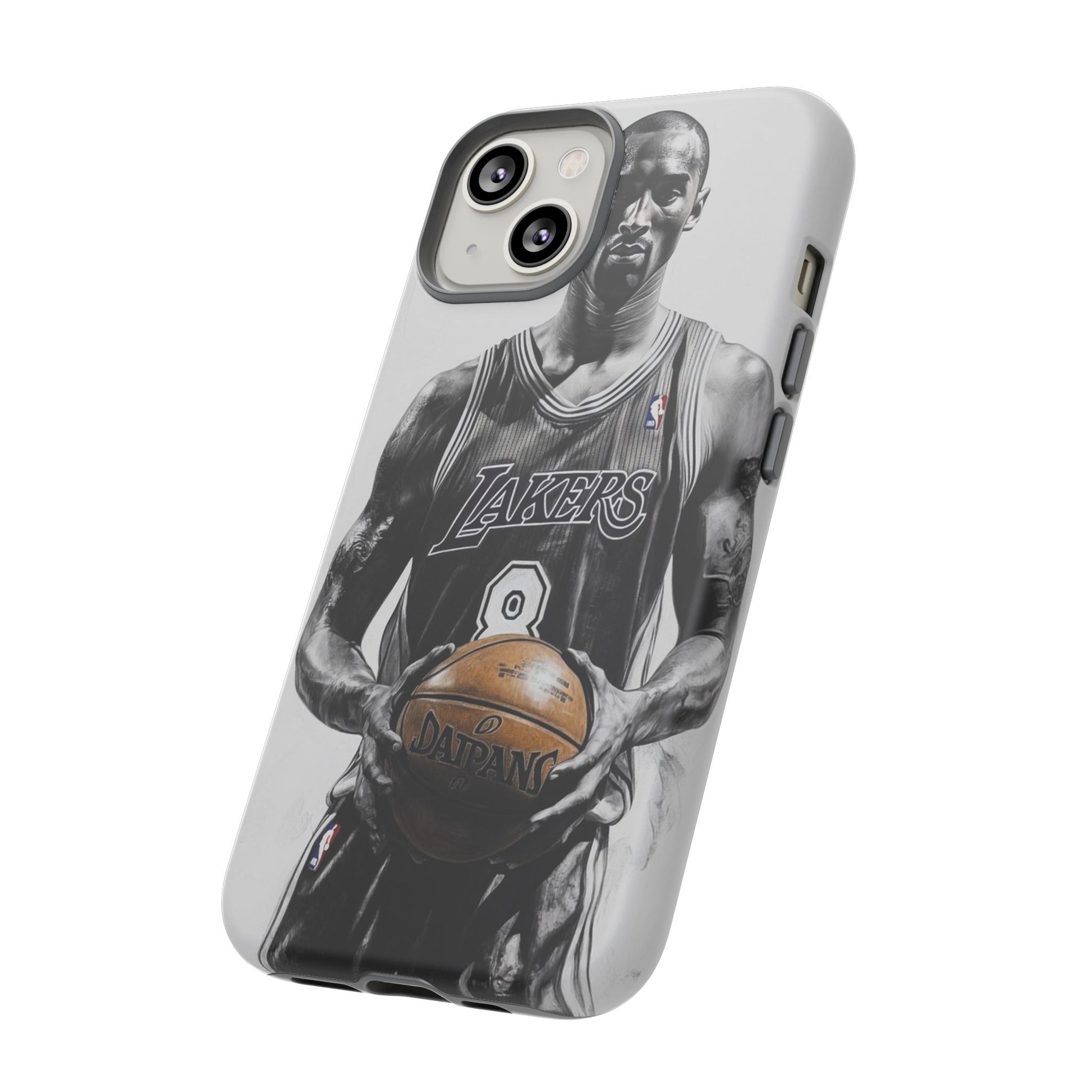 Kobe Basketball Art Tough Cases for iPhones, Samsung, and Pixel