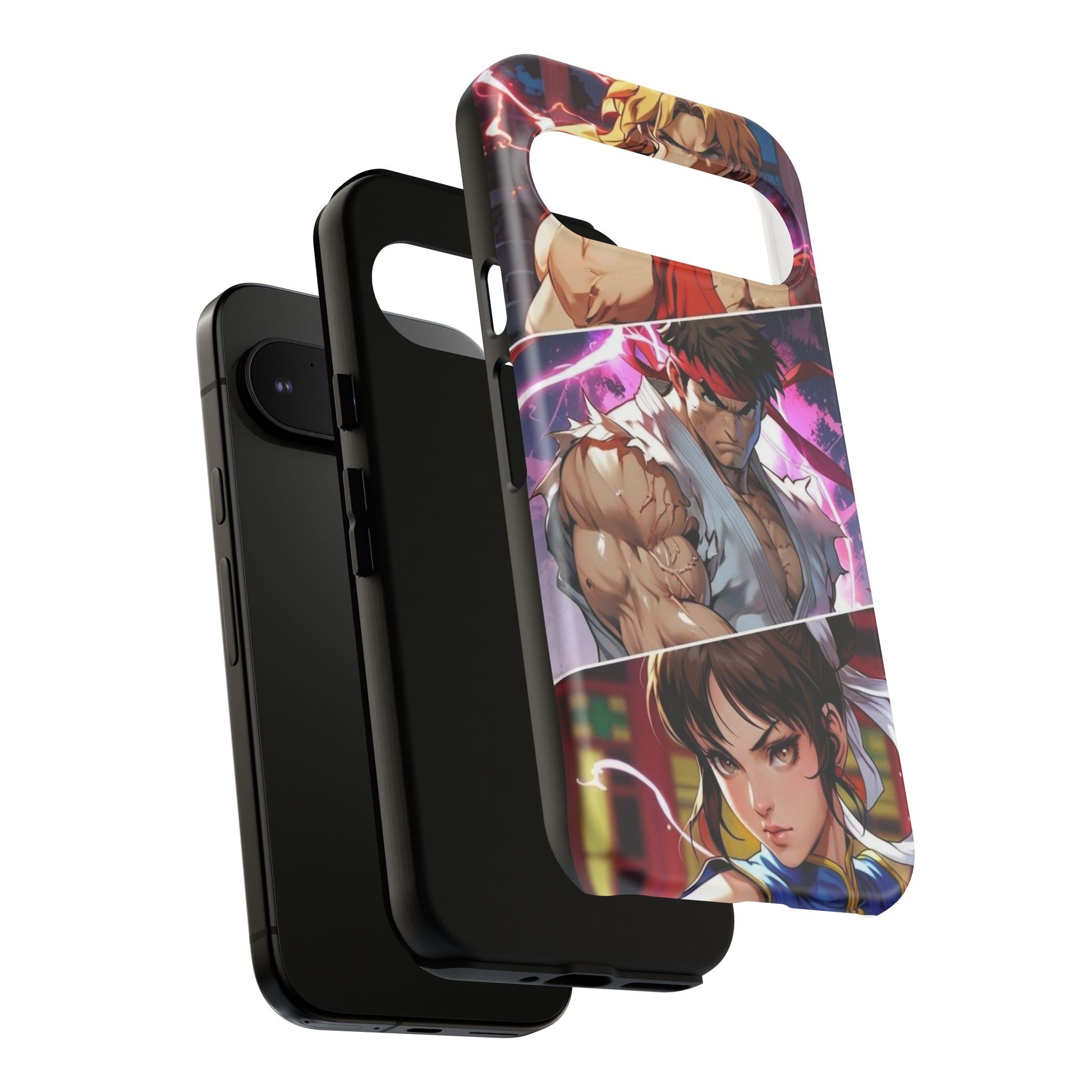 Street Fighter Gamer Theme Tough Cases for iPhones, Samsung, and Pixel