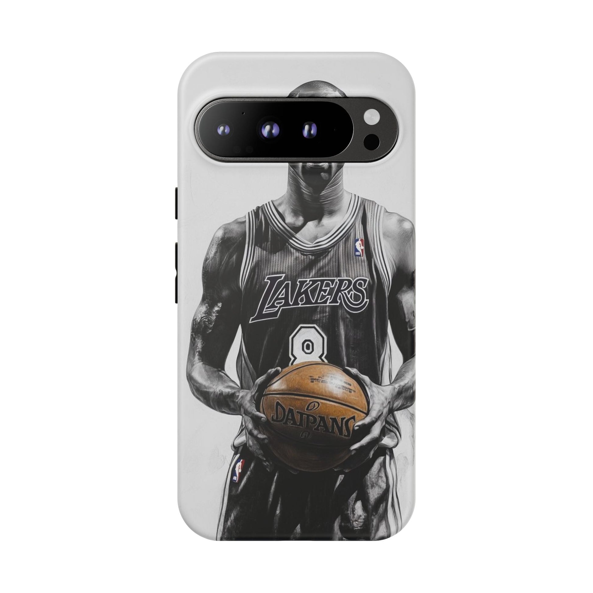 Kobe Basketball Art Tough Cases for iPhones, Samsung, and Pixel