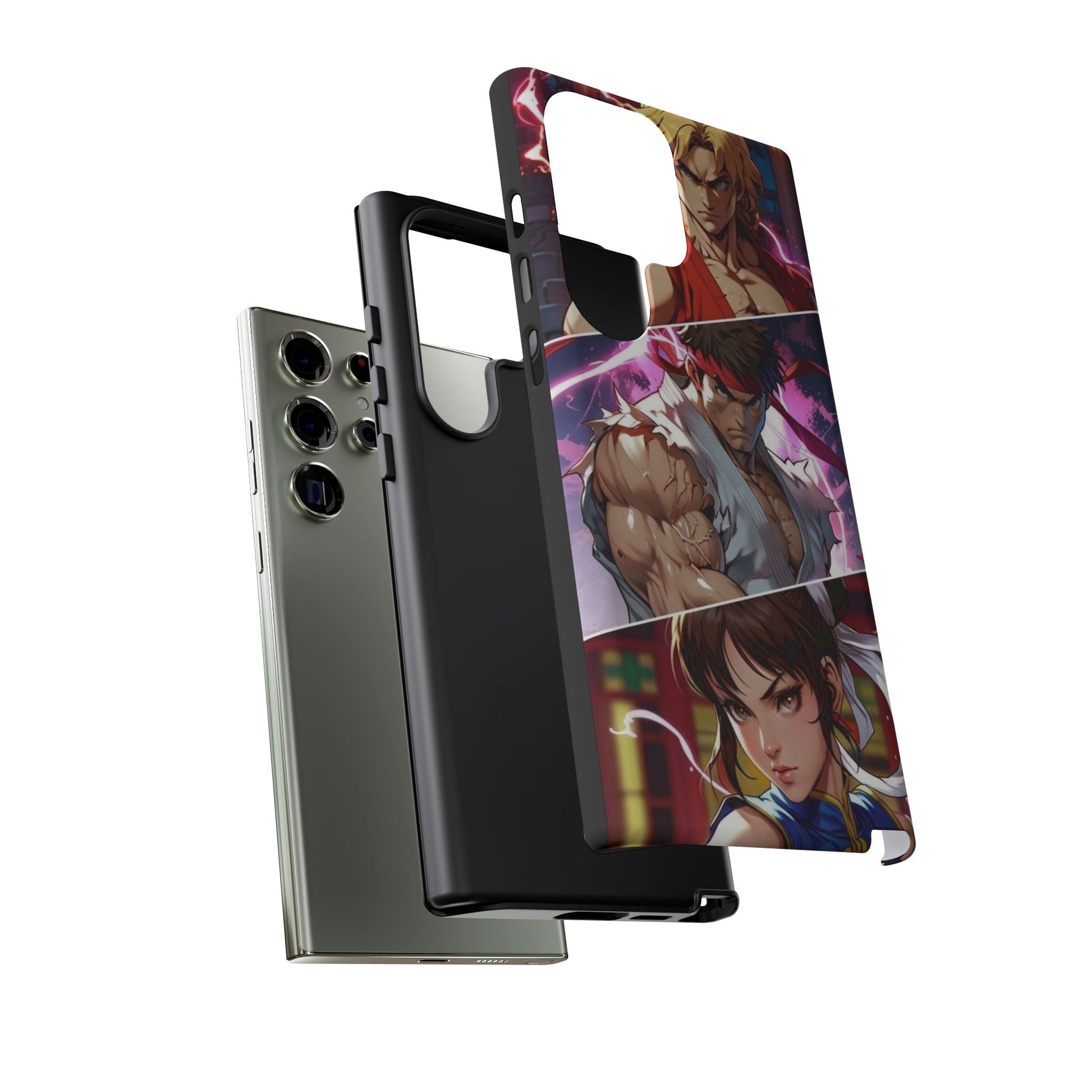 Street Fighter Gamer Theme Tough Cases for iPhones, Samsung, and Pixel