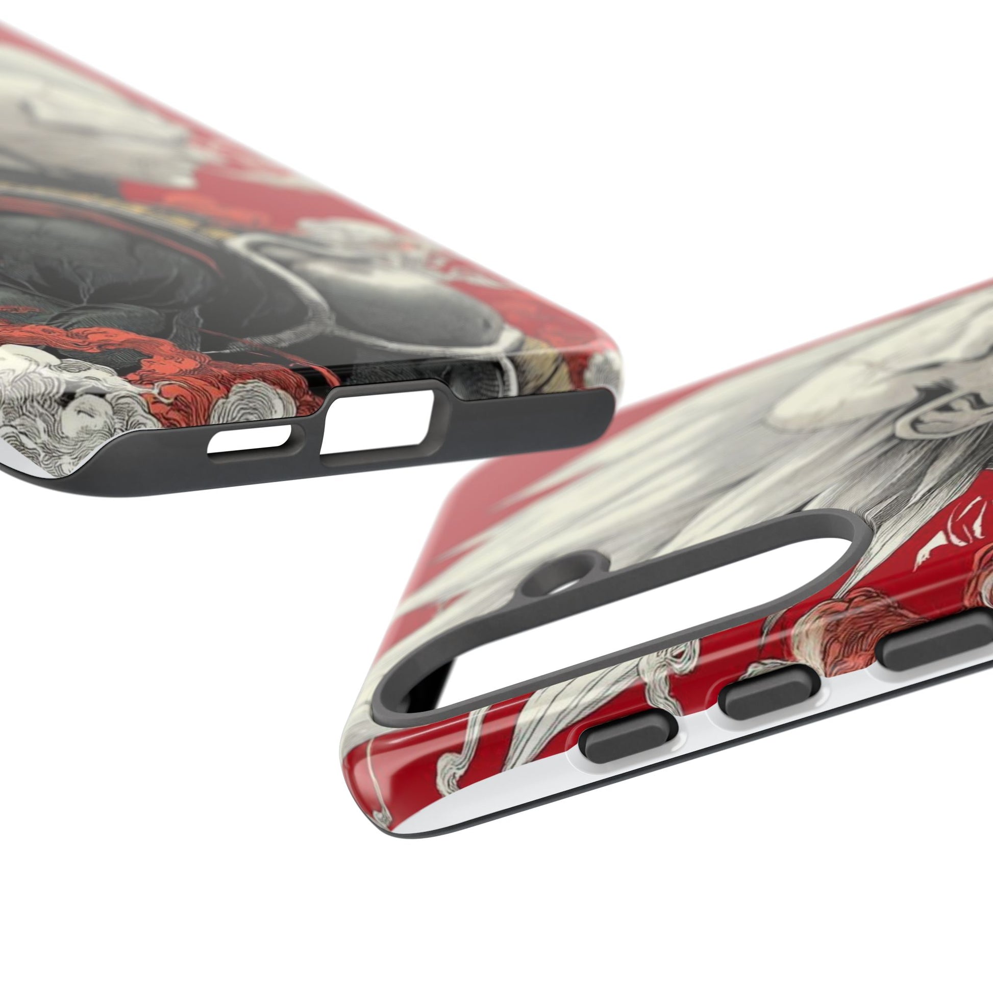 Dragon Ball Z Vegeta Anime Tough Cases for iPhones, Samsung, and Pixel
