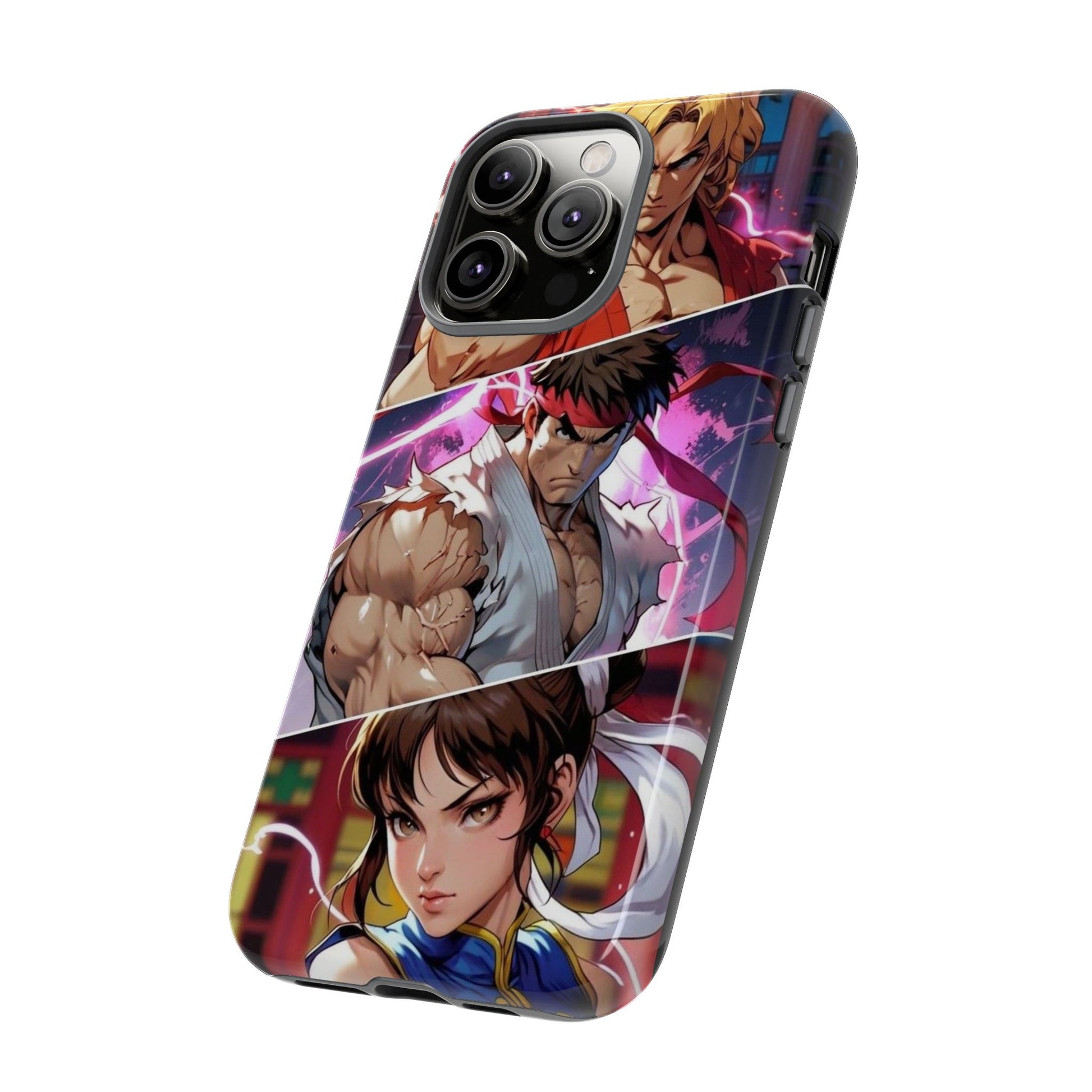Street Fighter Gamer Theme Tough Cases for iPhones, Samsung, and Pixel