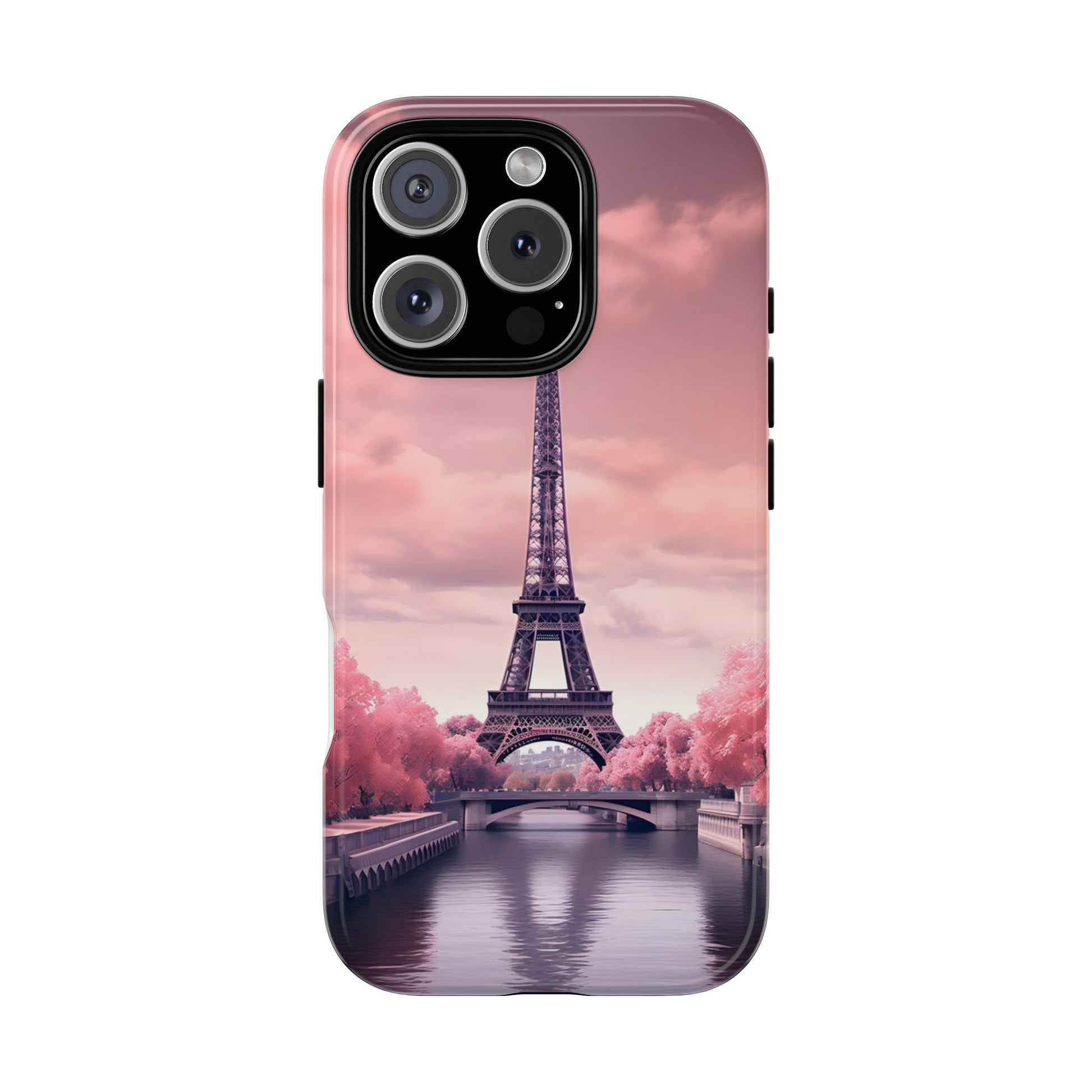 Eiffel Tower Paris Tough Cases for iPhones, Samsung, and Pixel