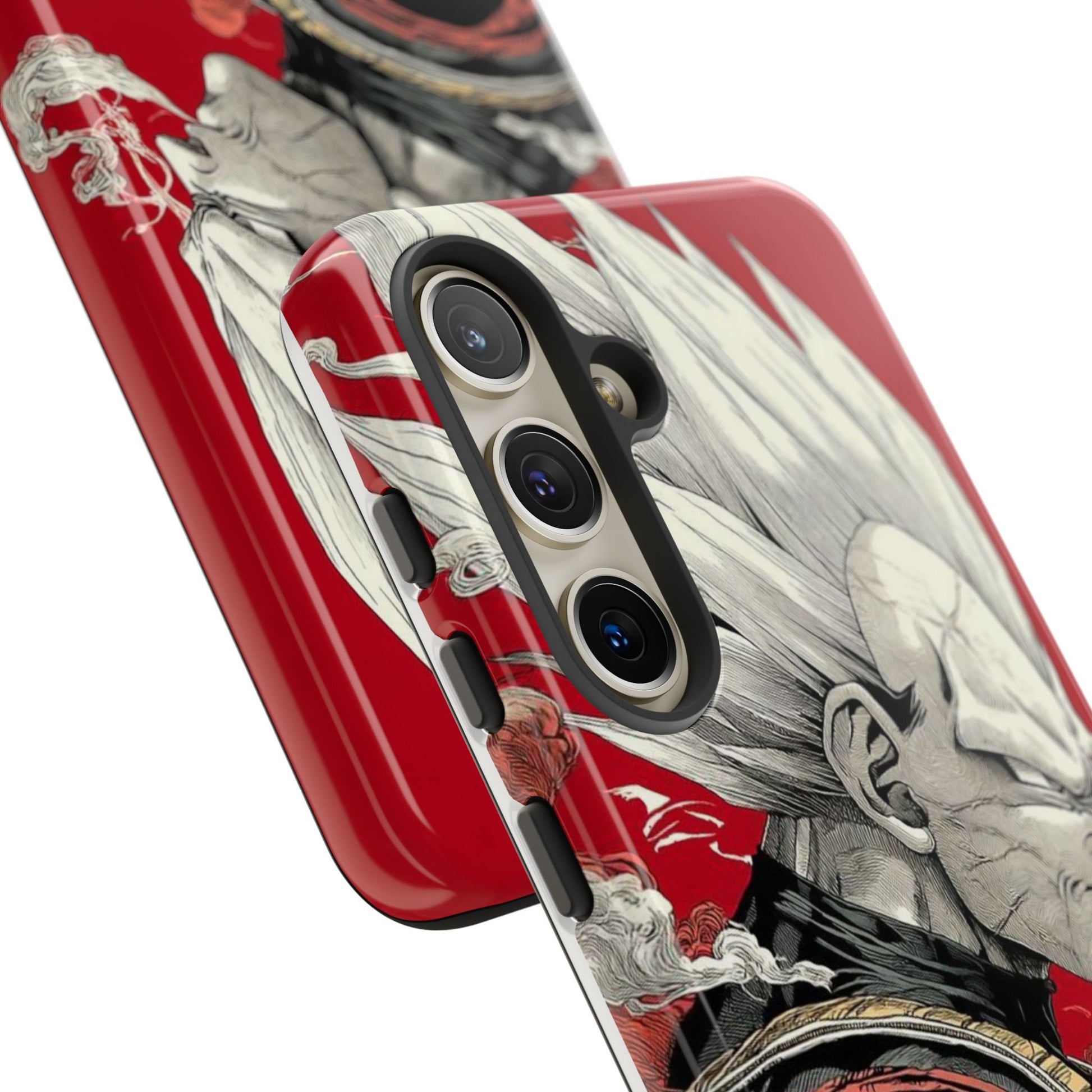 Dragon Ball Z Vegeta Anime Tough Cases for iPhones, Samsung, and Pixel