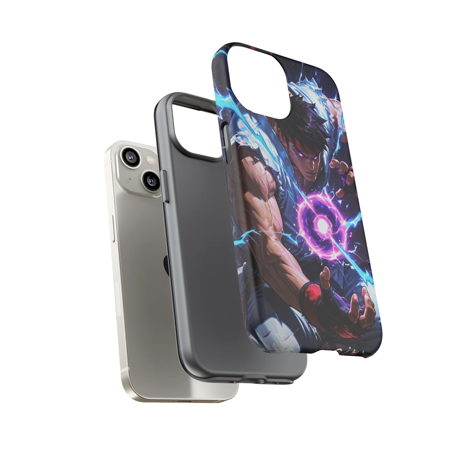 Street Fighter Ryu Gamer Art Tough Cases for iPhones, Samsung, and Pixel