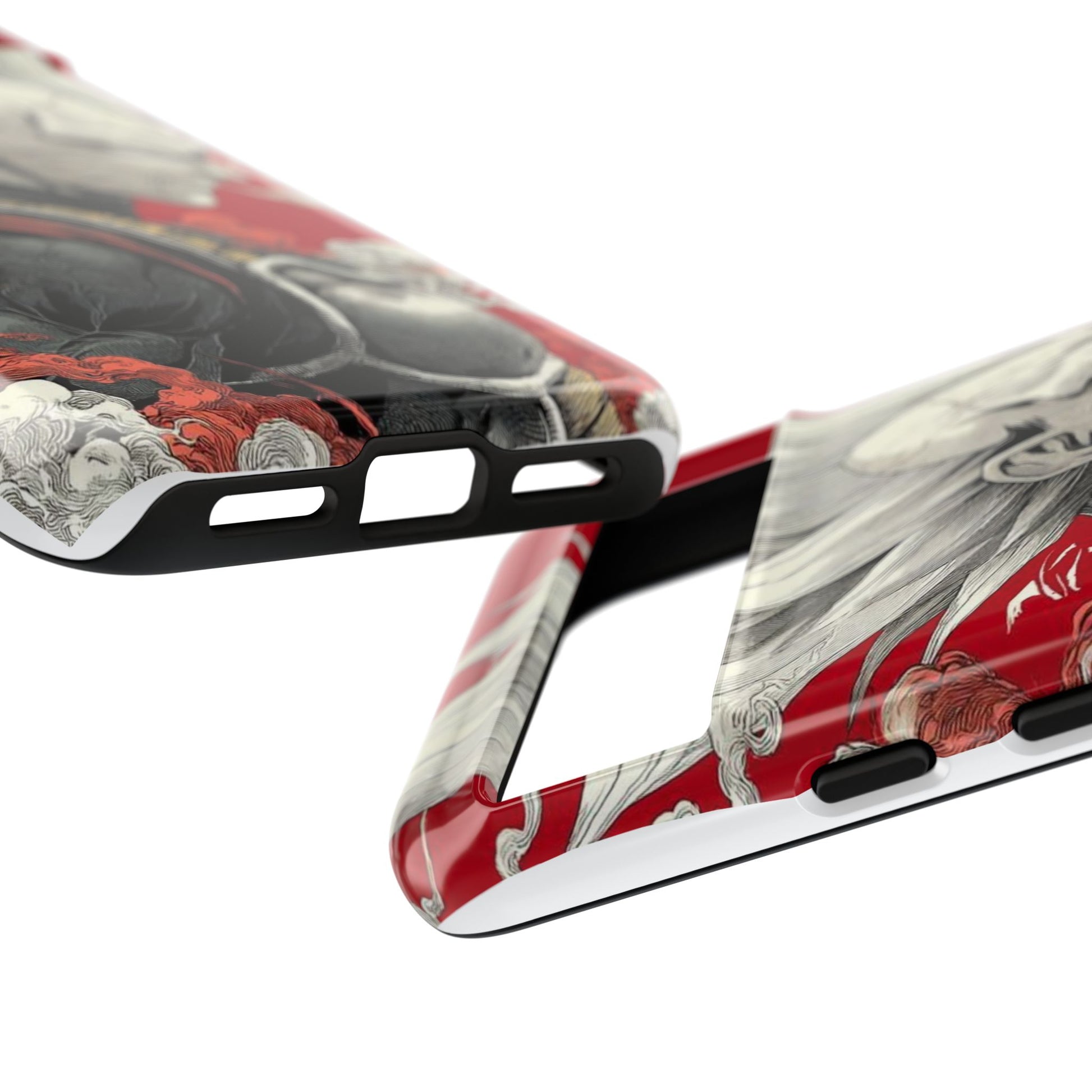 Dragon Ball Z Vegeta Anime Tough Cases for iPhones, Samsung, and Pixel