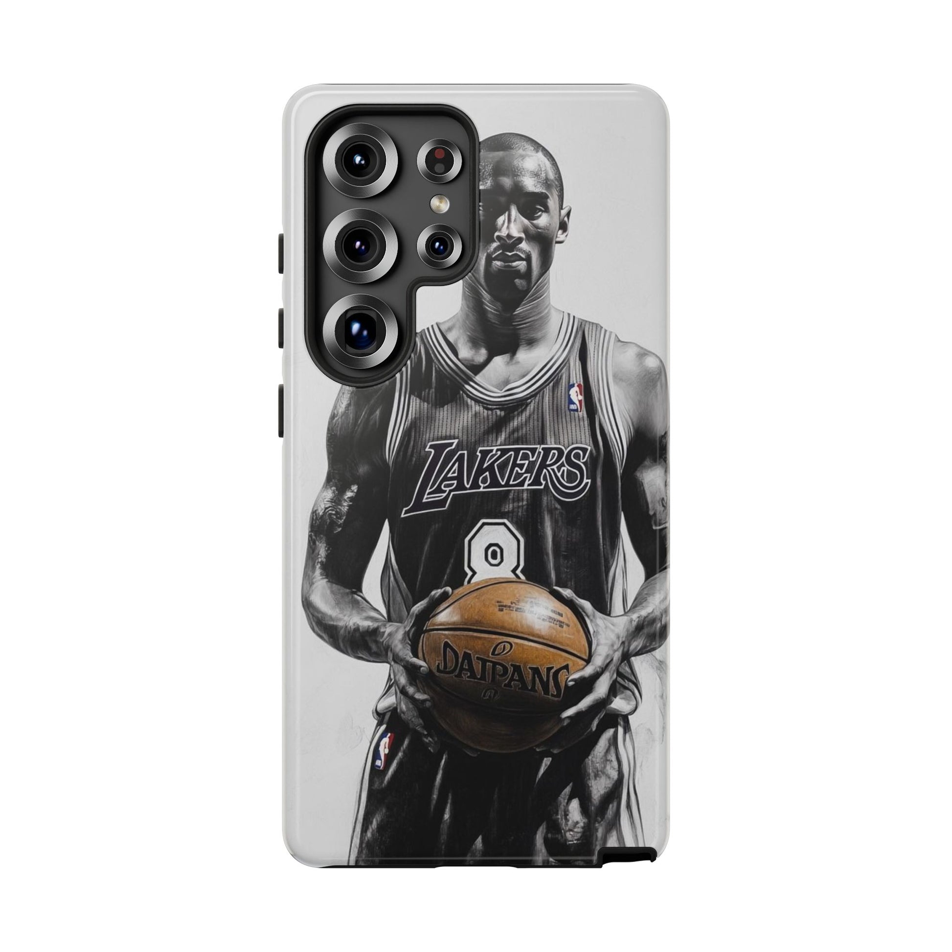 Kobe Basketball Art Tough Cases for iPhones, Samsung, and Pixel