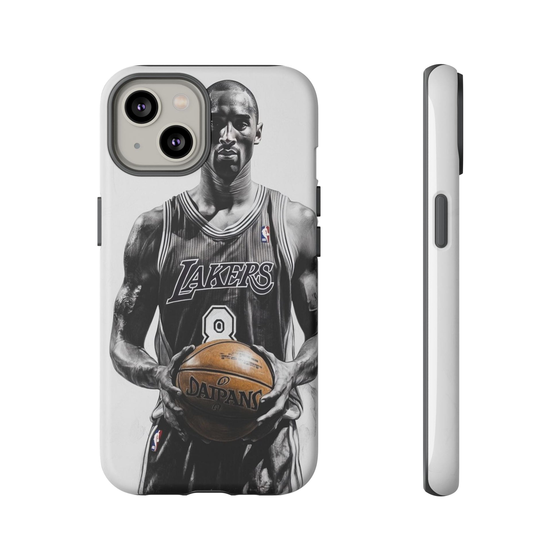 Kobe Basketball Art Tough Cases for iPhones, Samsung, and Pixel