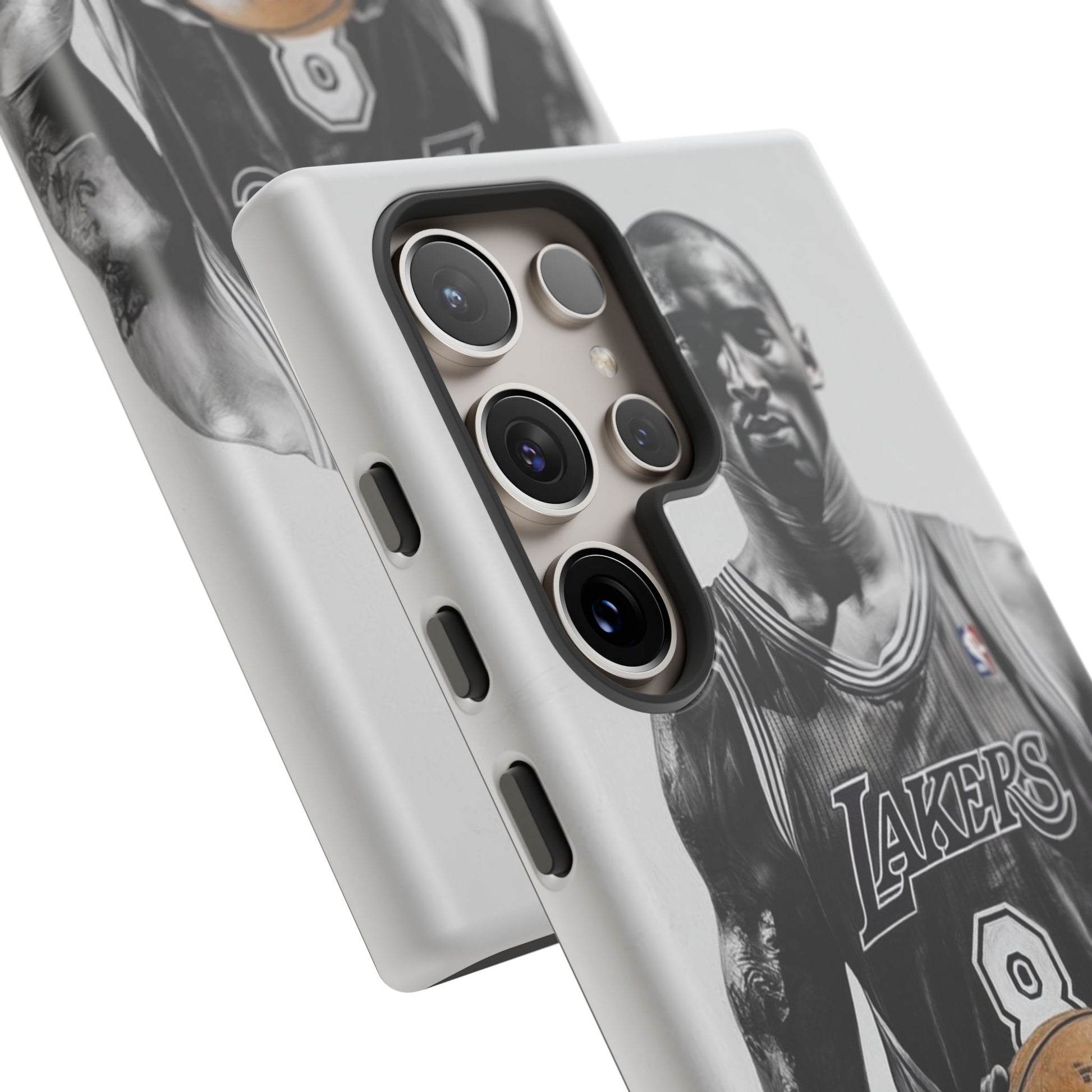 Kobe Basketball Art Tough Cases for iPhones, Samsung, and Pixel