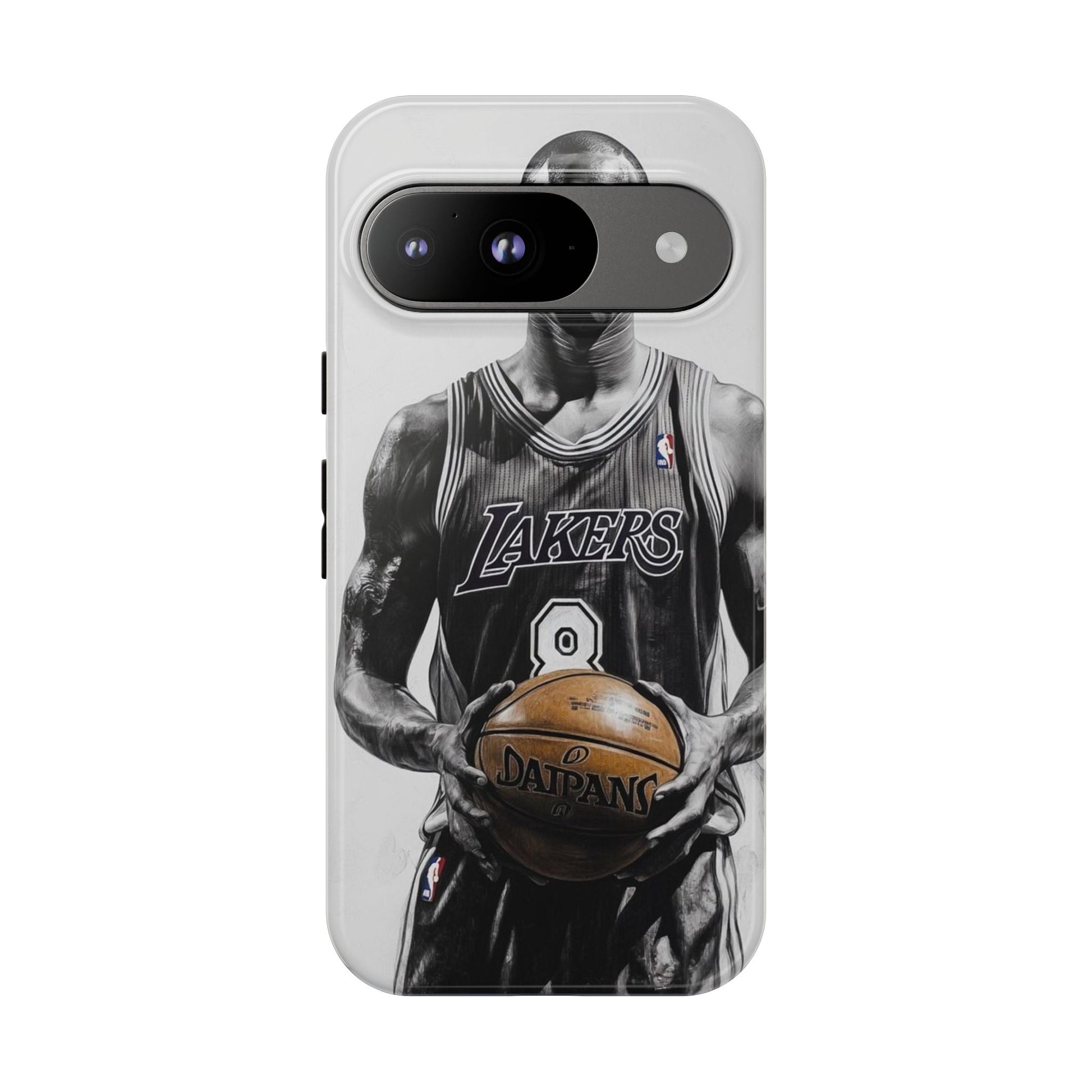 Kobe Basketball Art Tough Cases for iPhones, Samsung, and Pixel
