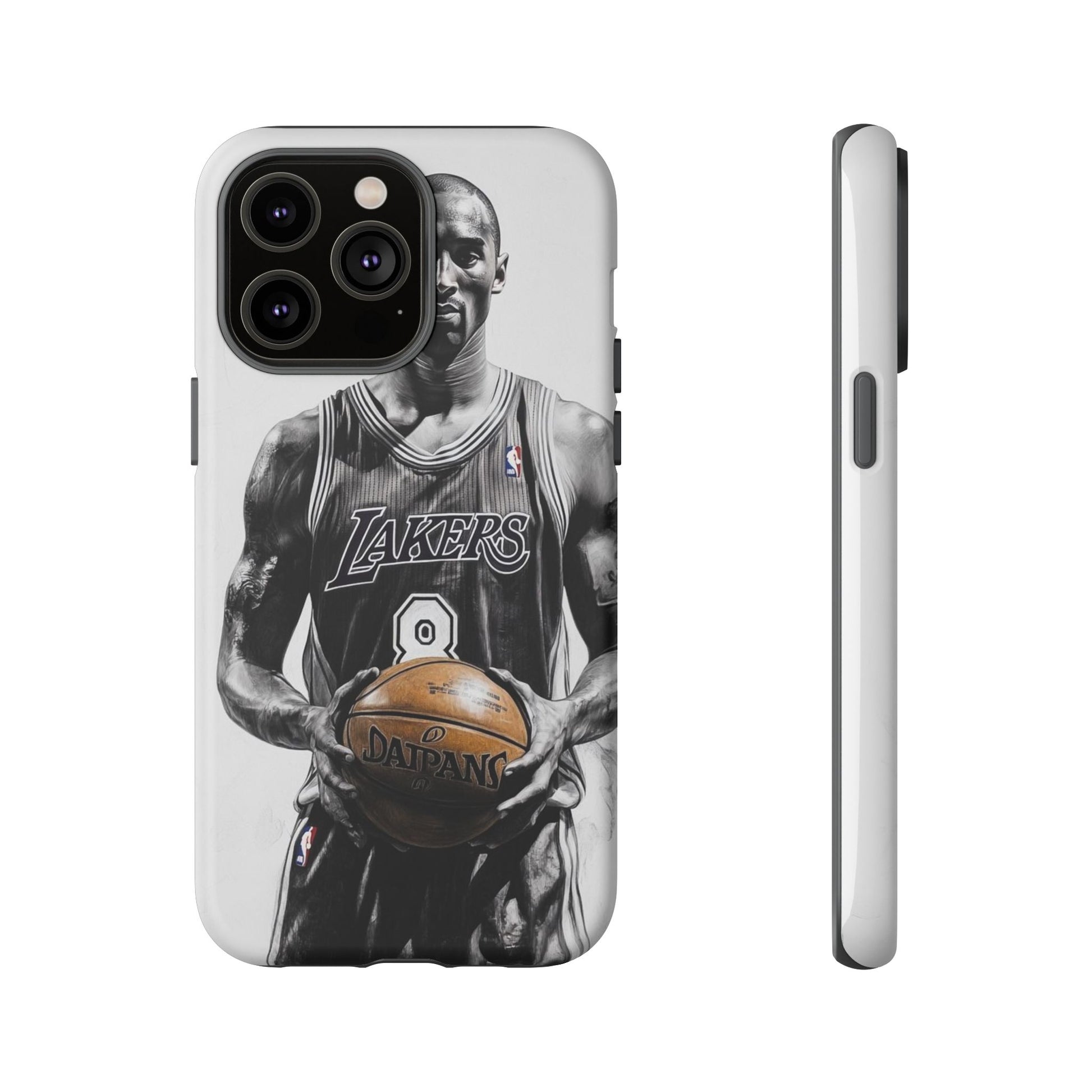 Kobe Basketball Art Tough Cases for iPhones, Samsung, and Pixel
