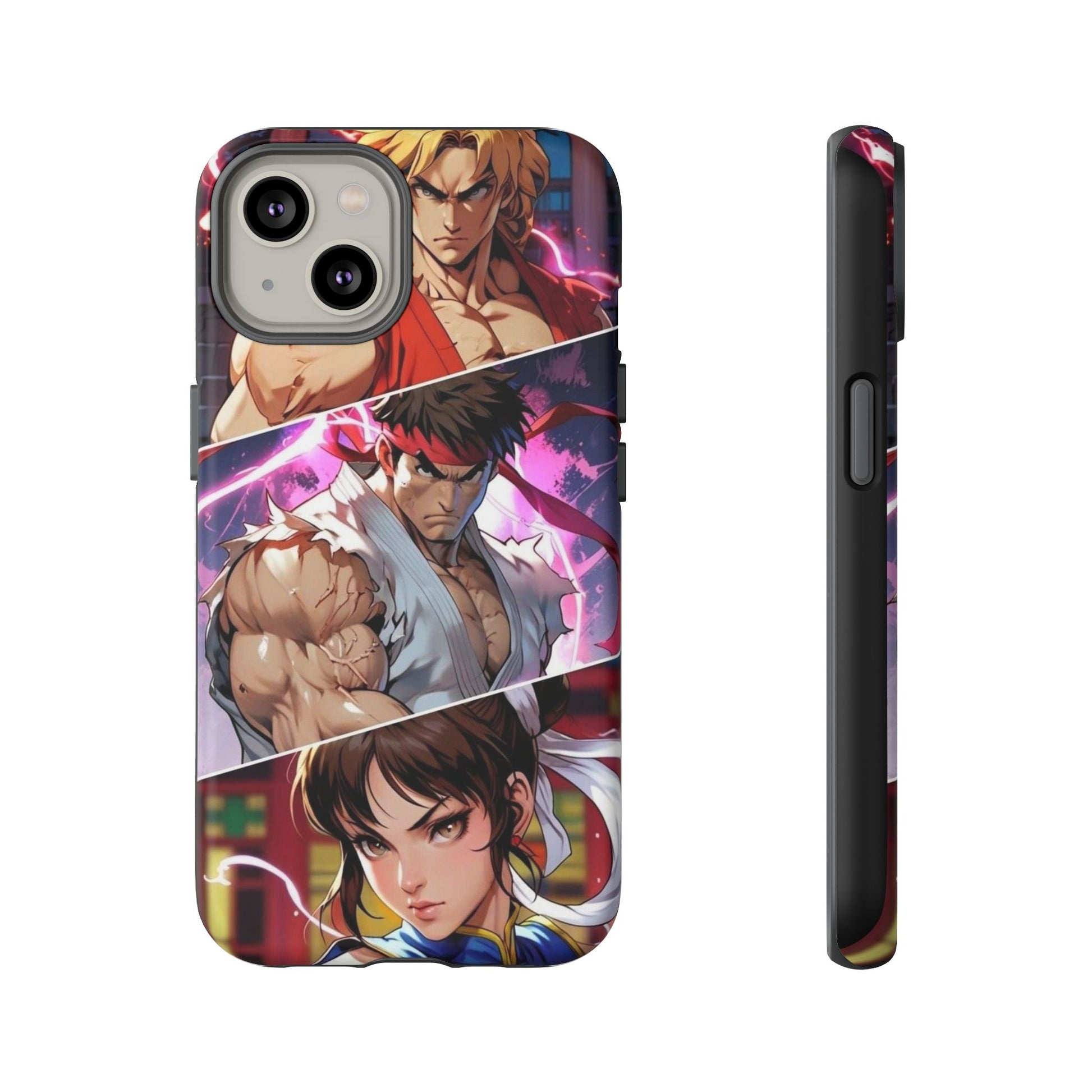 Street Fighter Gamer Theme Tough Cases for iPhones, Samsung, and Pixel
