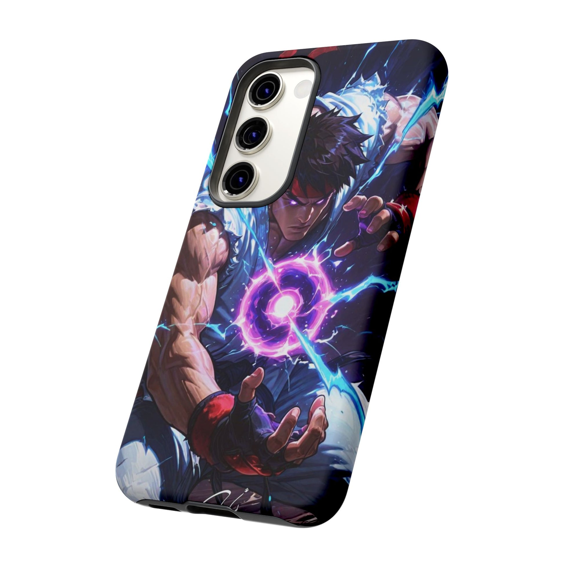 Street Fighter Ryu Gamer Art Tough Cases for iPhones, Samsung, and Pixel