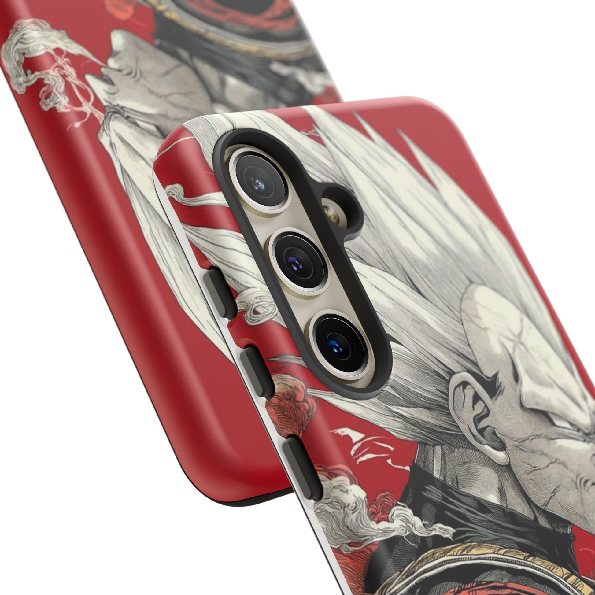 Dragon Ball Z Vegeta Anime Tough Cases for iPhones, Samsung, and Pixel