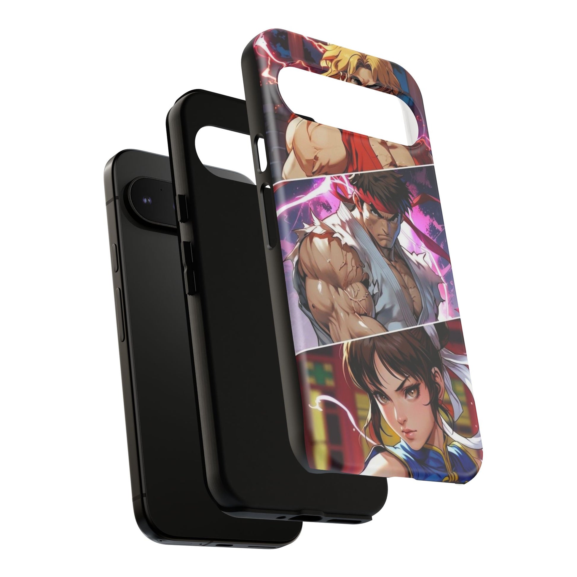 Street Fighter Gamer Theme Tough Cases for iPhones, Samsung, and Pixel