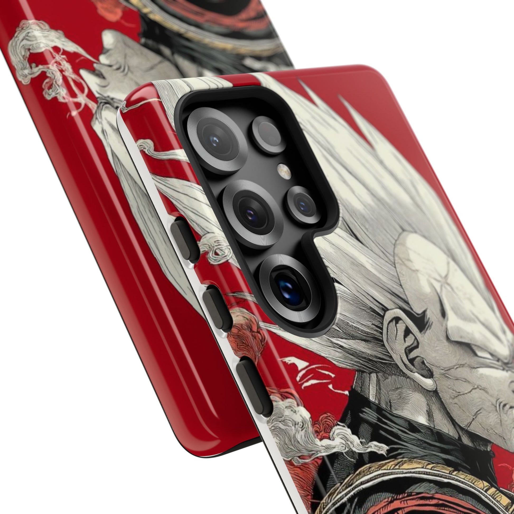 Dragon Ball Z Vegeta Anime Tough Cases for iPhones, Samsung, and Pixel