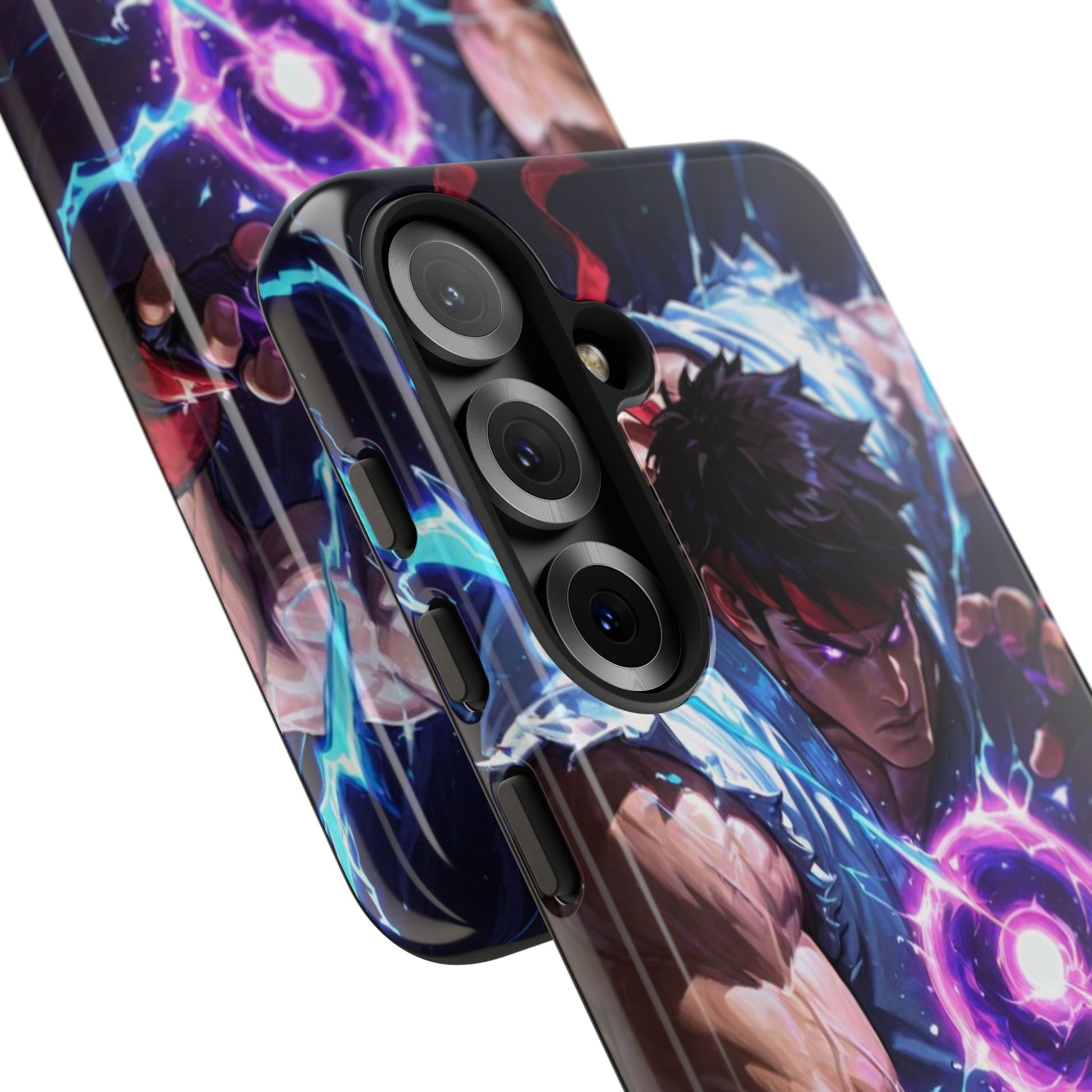 Street Fighter Ryu Gamer Art Tough Cases for iPhones, Samsung, and Pixel
