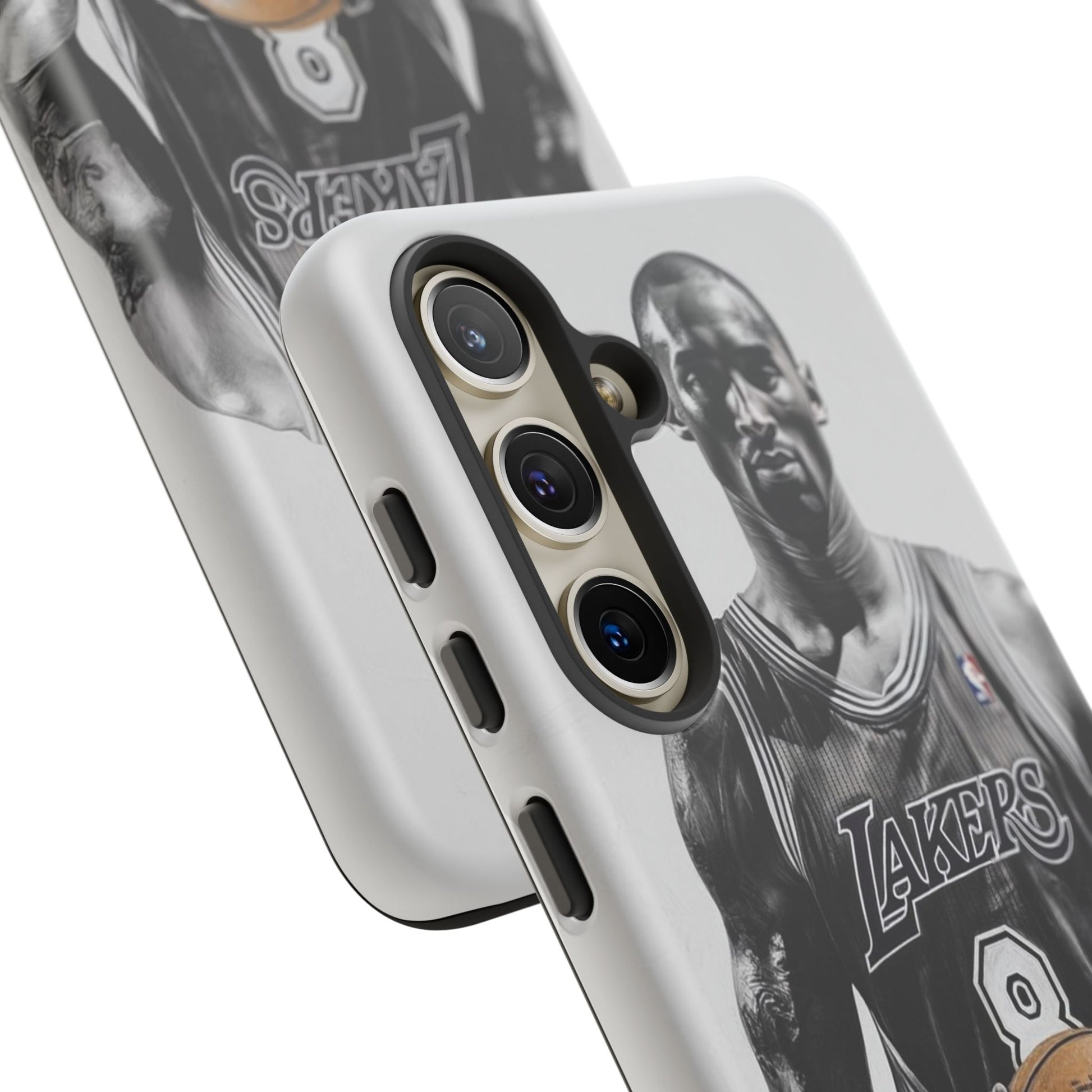 Kobe Basketball Art Tough Cases for iPhones, Samsung, and Pixel