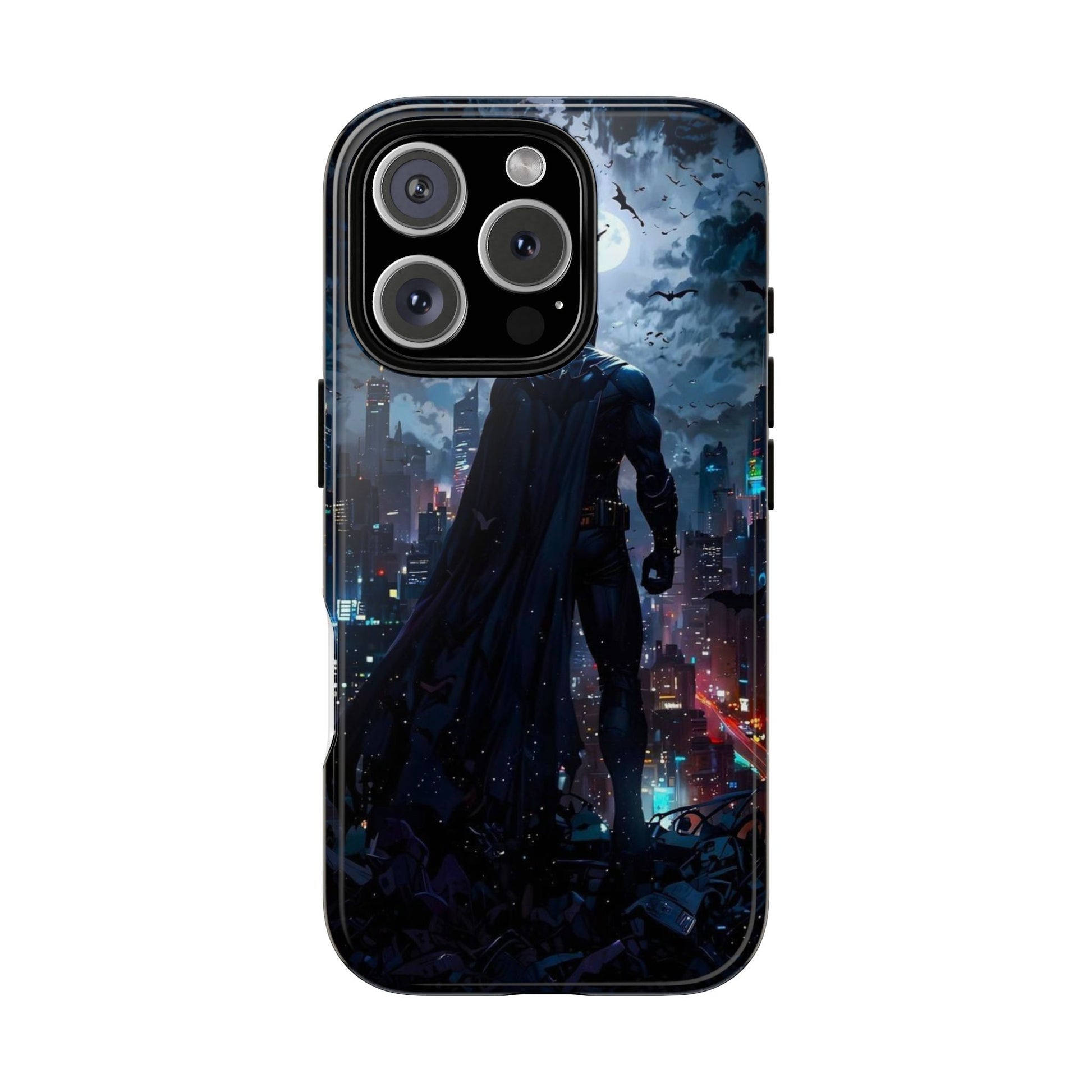Gotham City Batman Tough Cases for iPhones, Samsung, and Pixel