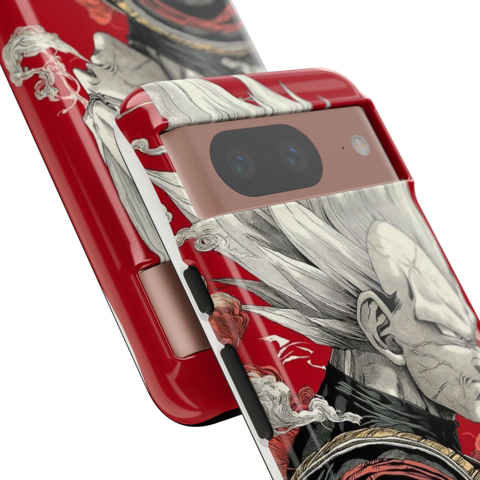 Dragon Ball Z Vegeta Anime Tough Cases for iPhones, Samsung, and Pixel