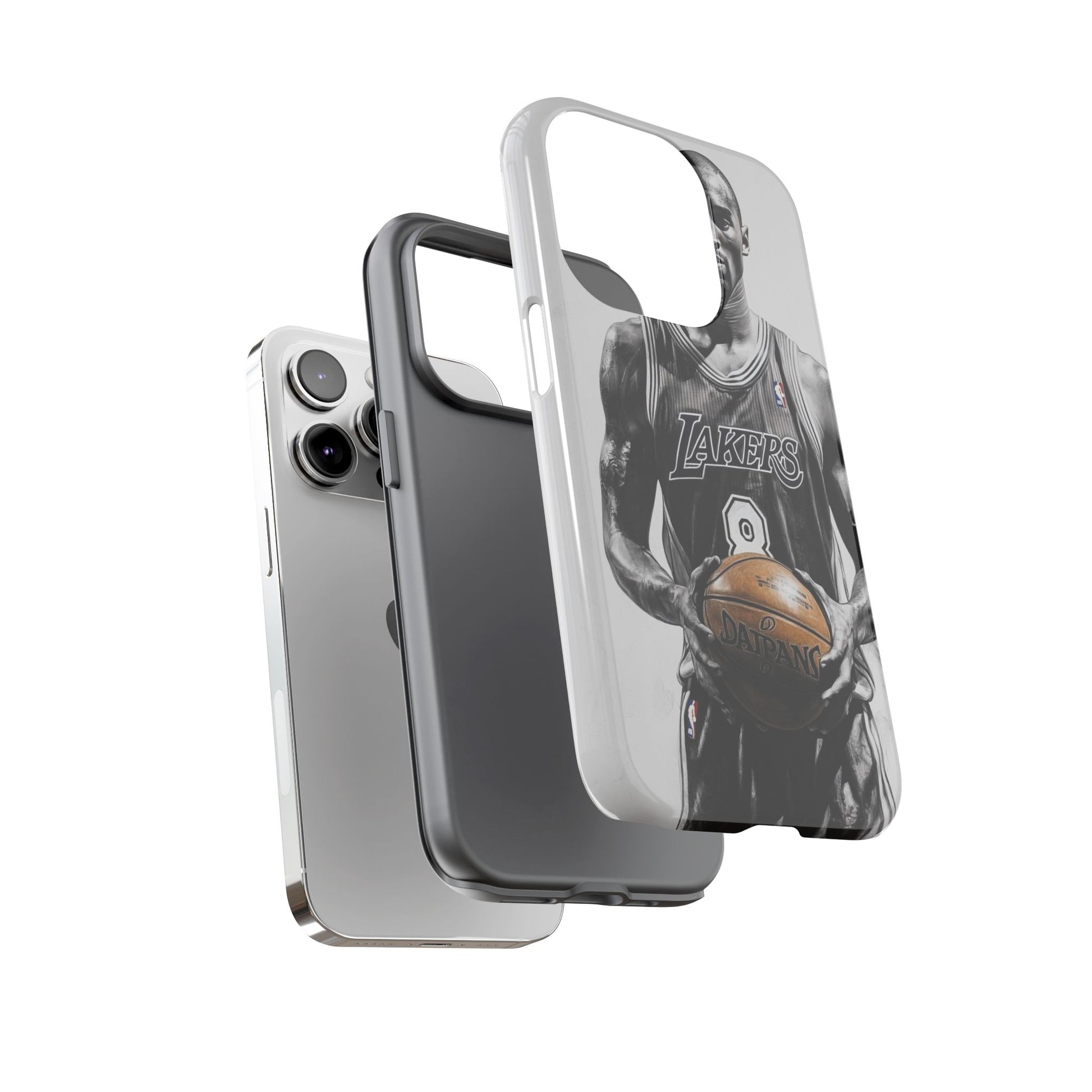 Kobe Basketball Art Tough Cases for iPhones, Samsung, and Pixel