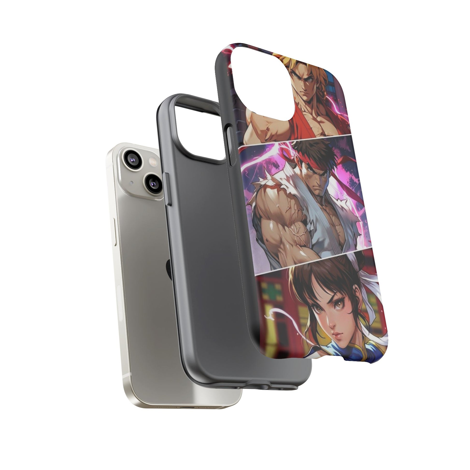 Street Fighter Gamer Theme Tough Cases for iPhones, Samsung, and Pixel