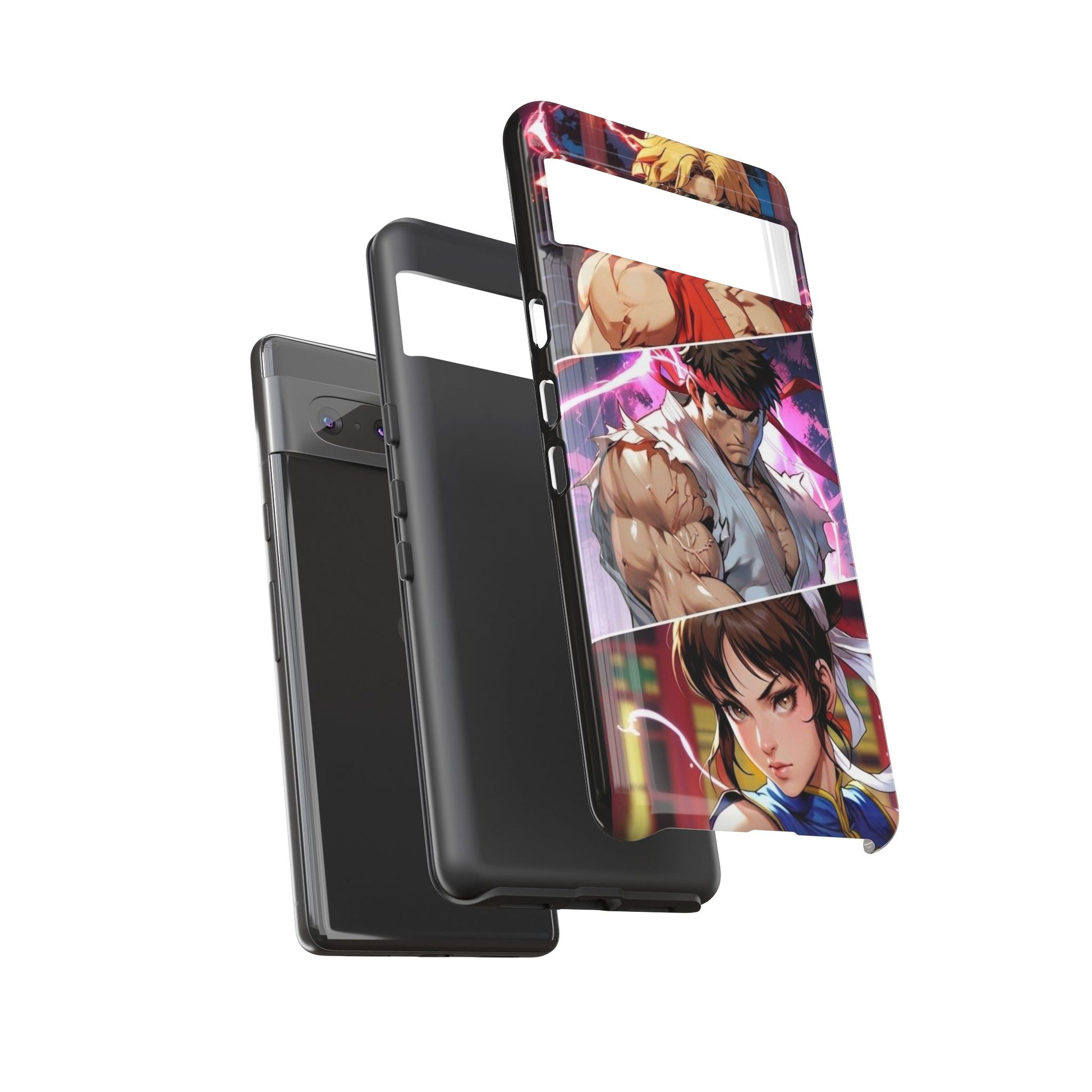Street Fighter Gamer Theme Tough Cases for iPhones, Samsung, and Pixel
