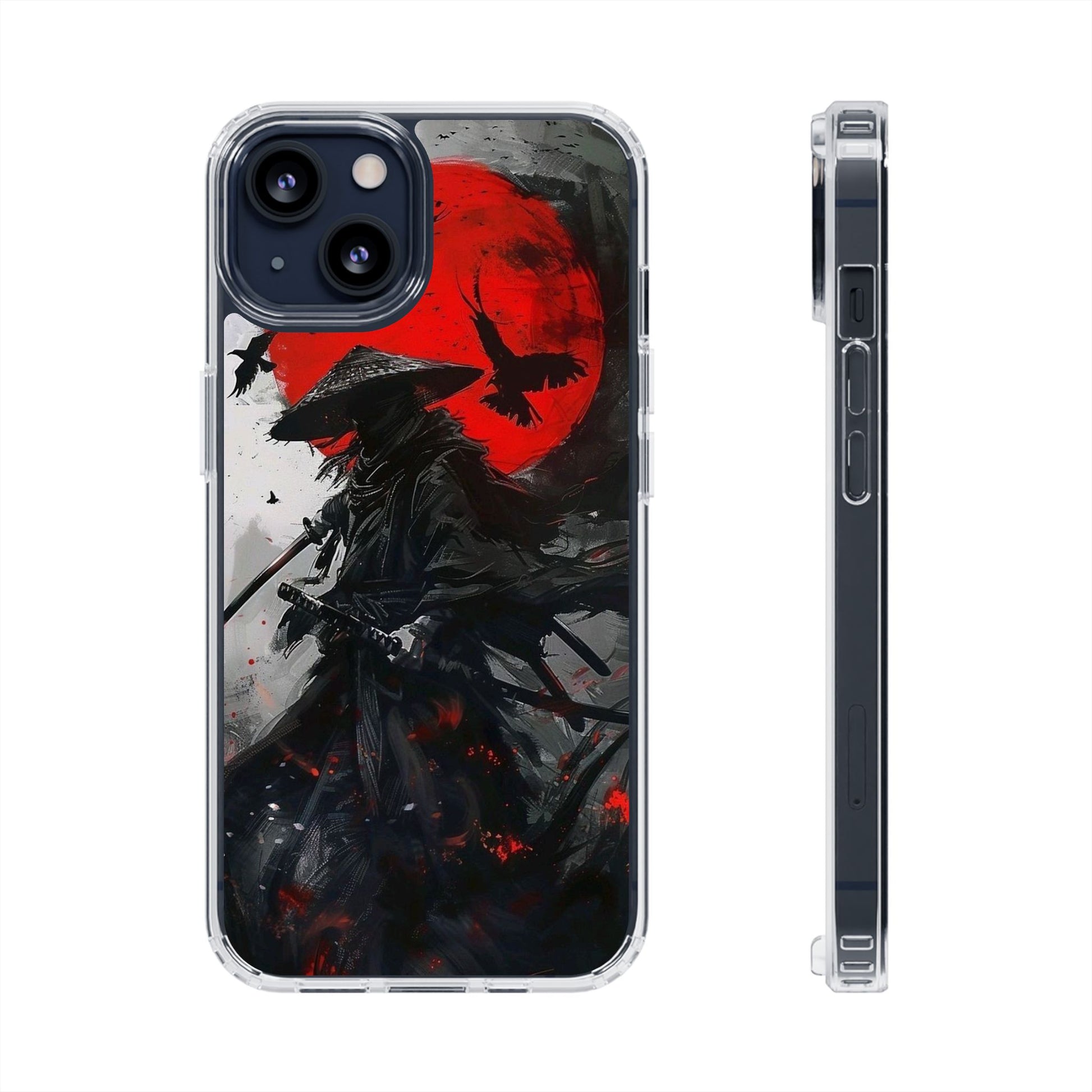 Samurai Inspired Abstract art, Iphone, Samsung case