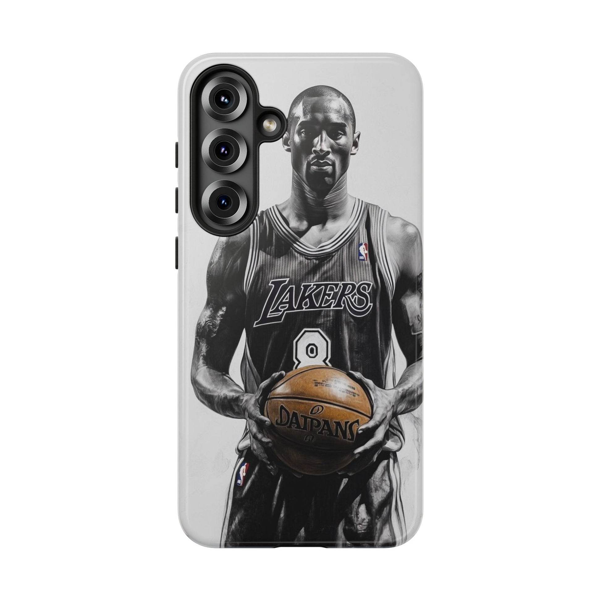 Kobe Basketball Art Tough Cases for iPhones, Samsung, and Pixel