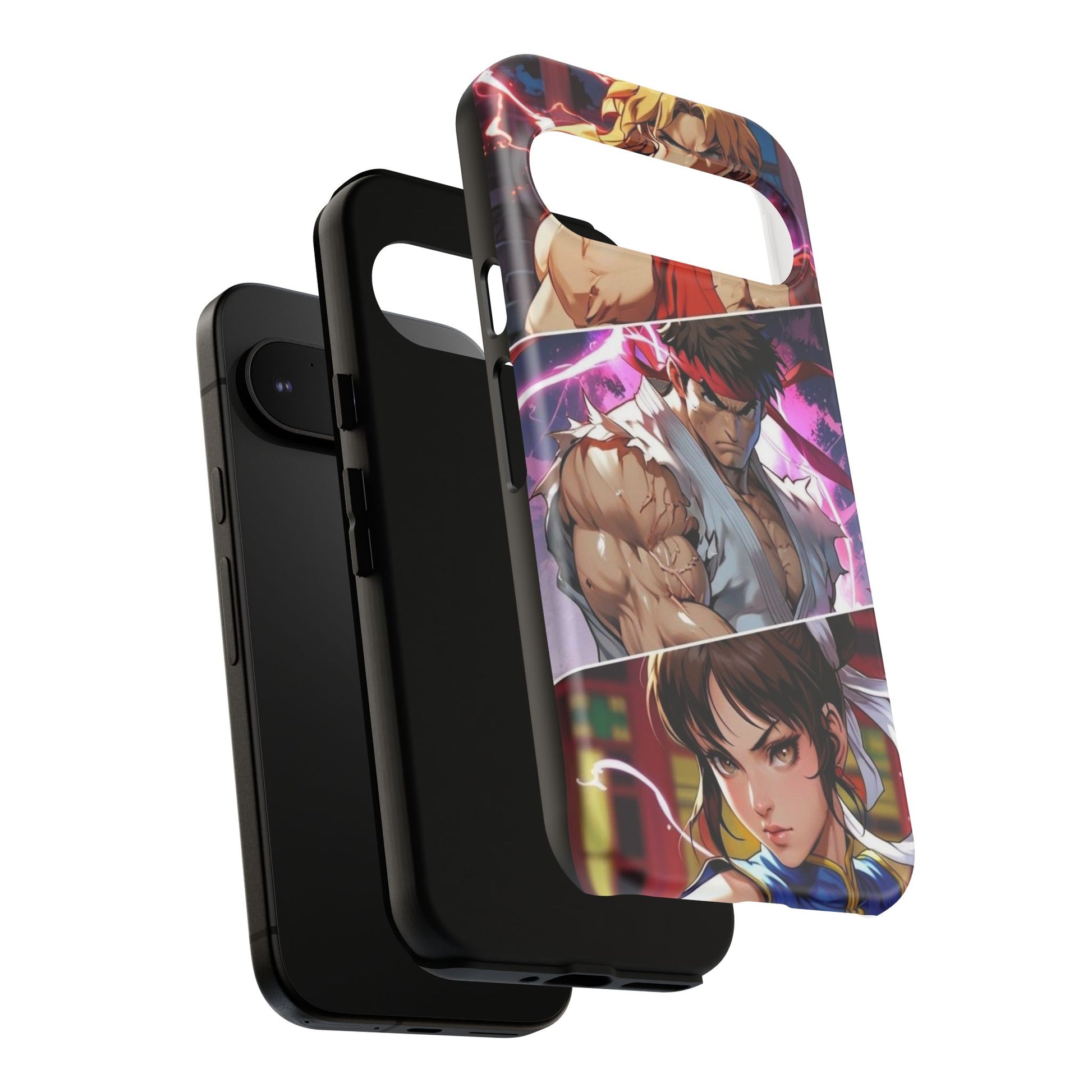 Street Fighter Gamer Theme Tough Cases for iPhones, Samsung, and Pixel