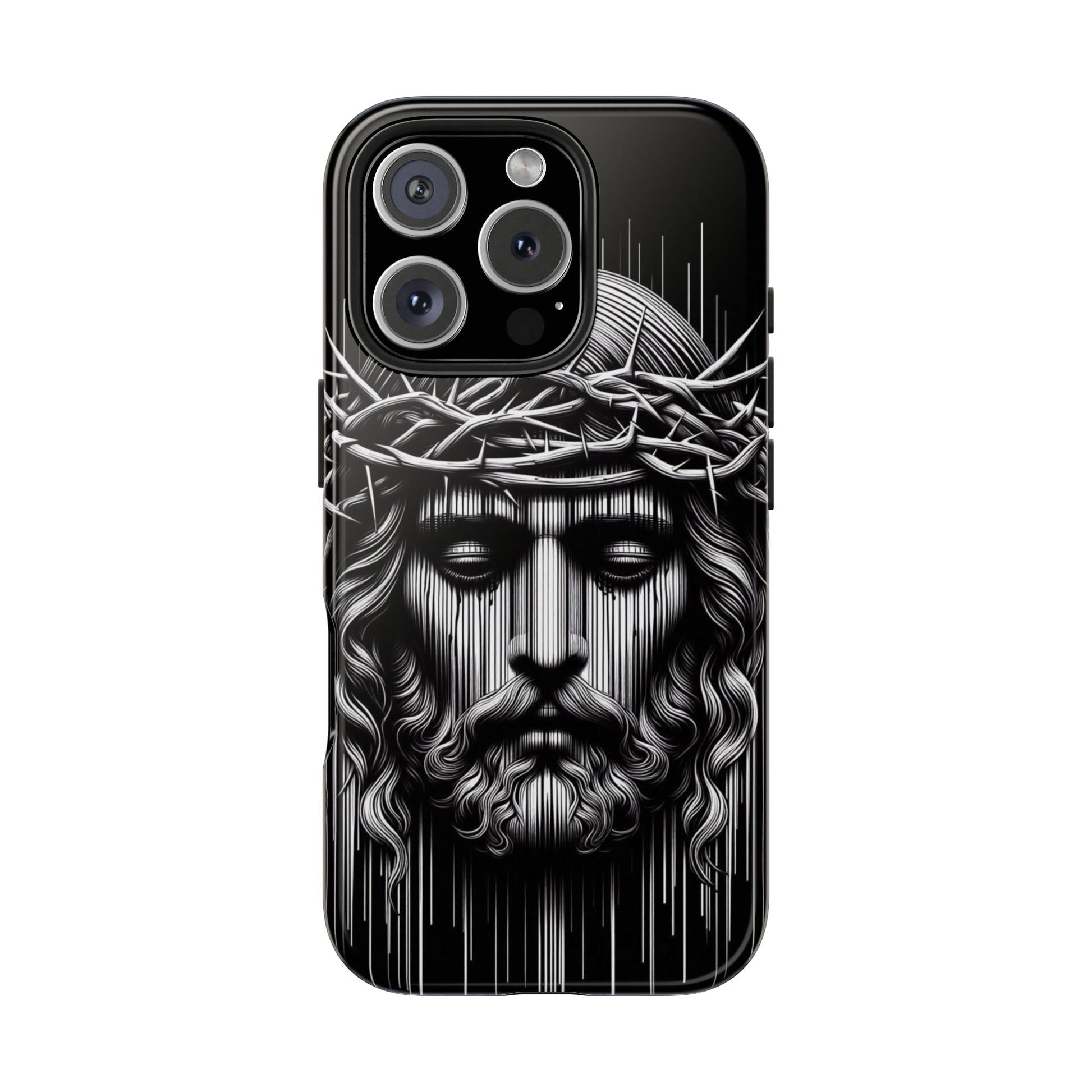 Jesus The King Crown Christian Phone Cases for iPhones & Samsung Phones