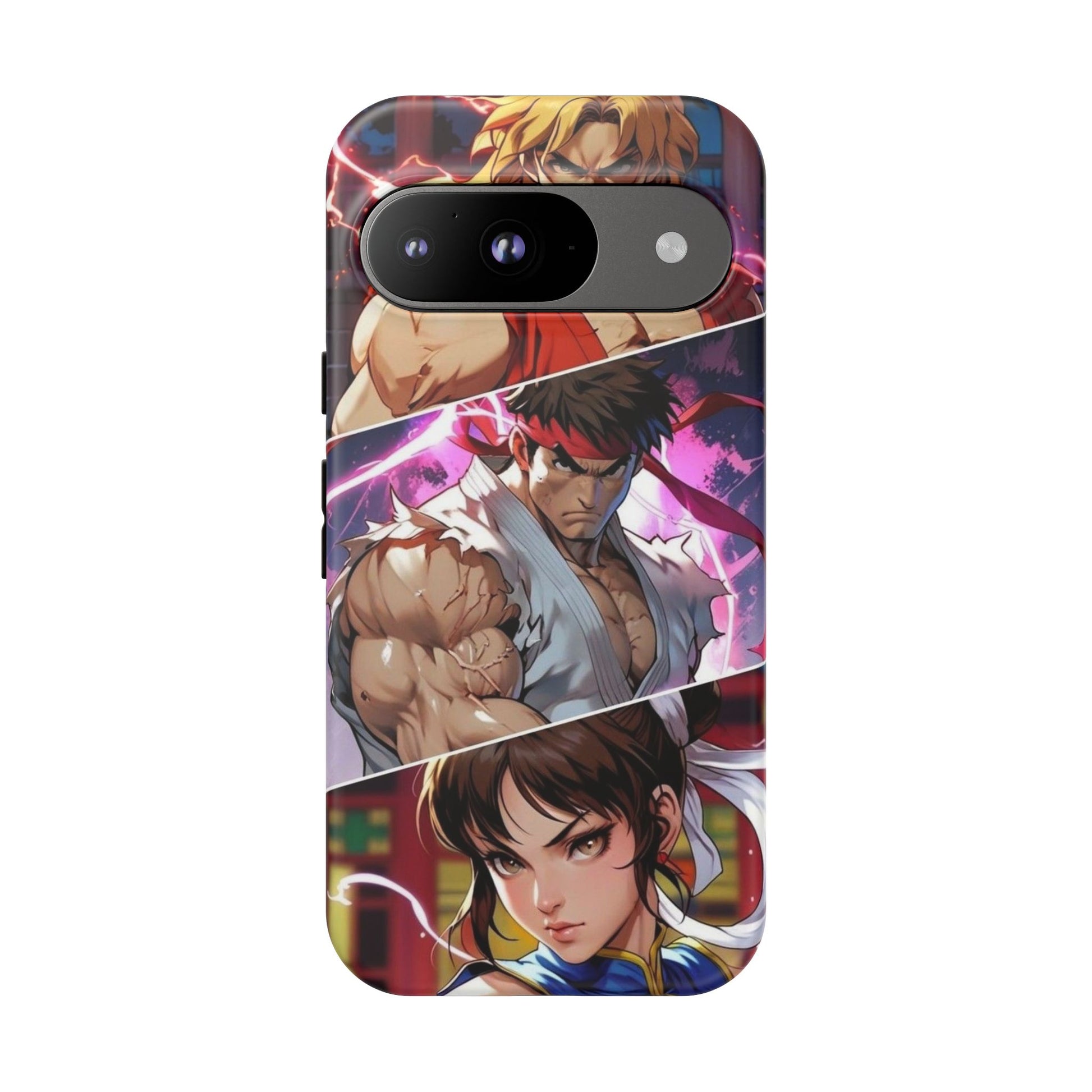 Street Fighter Gamer Theme Tough Cases for iPhones, Samsung, and Pixel