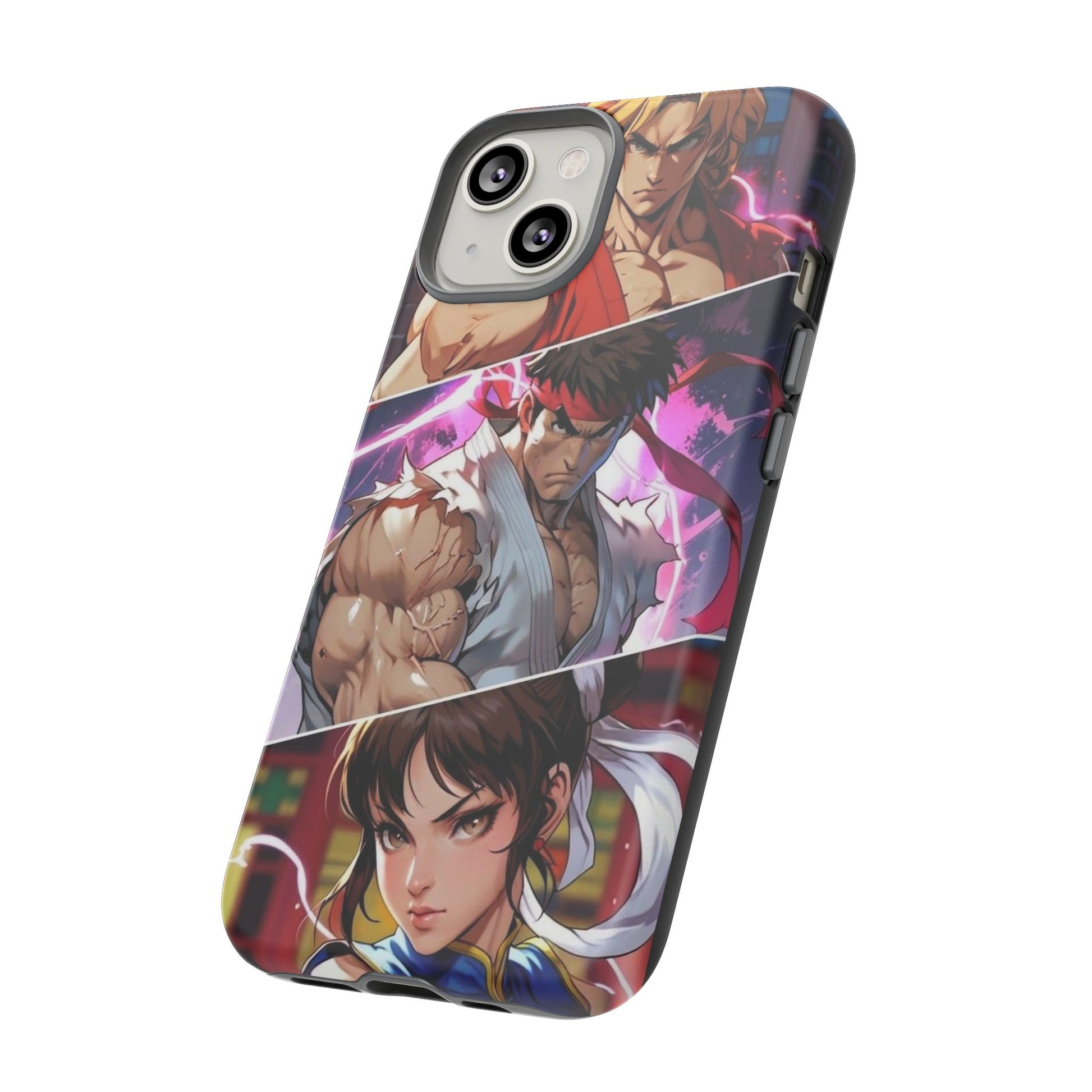 Street Fighter Gamer Theme Tough Cases for iPhones, Samsung, and Pixel