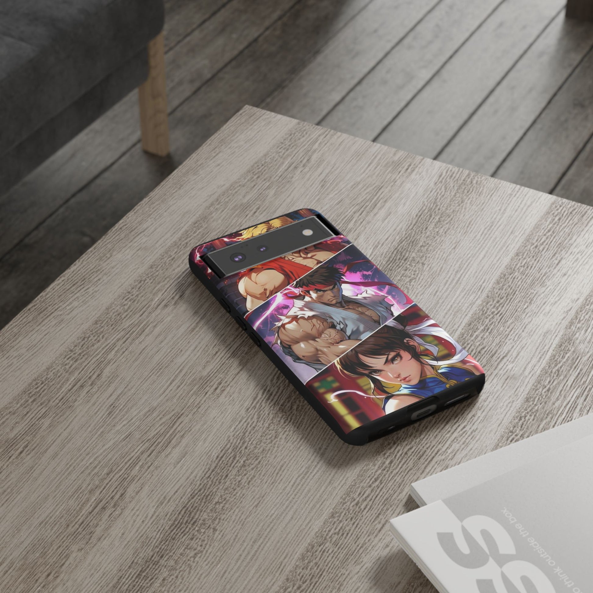 Street Fighter Gamer Theme Tough Cases for iPhones, Samsung, and Pixel