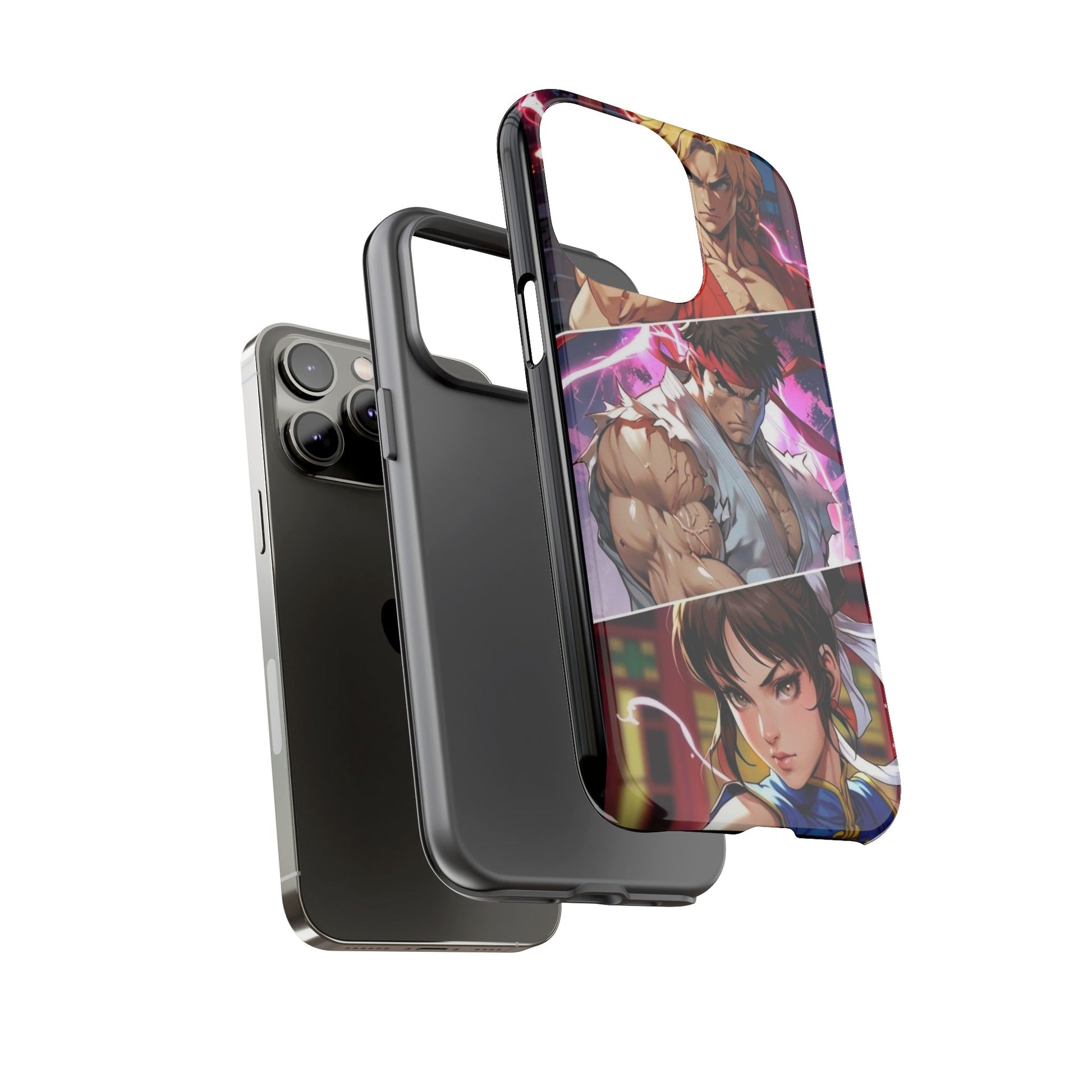Street Fighter Gamer Theme Tough Cases for iPhones, Samsung, and Pixel