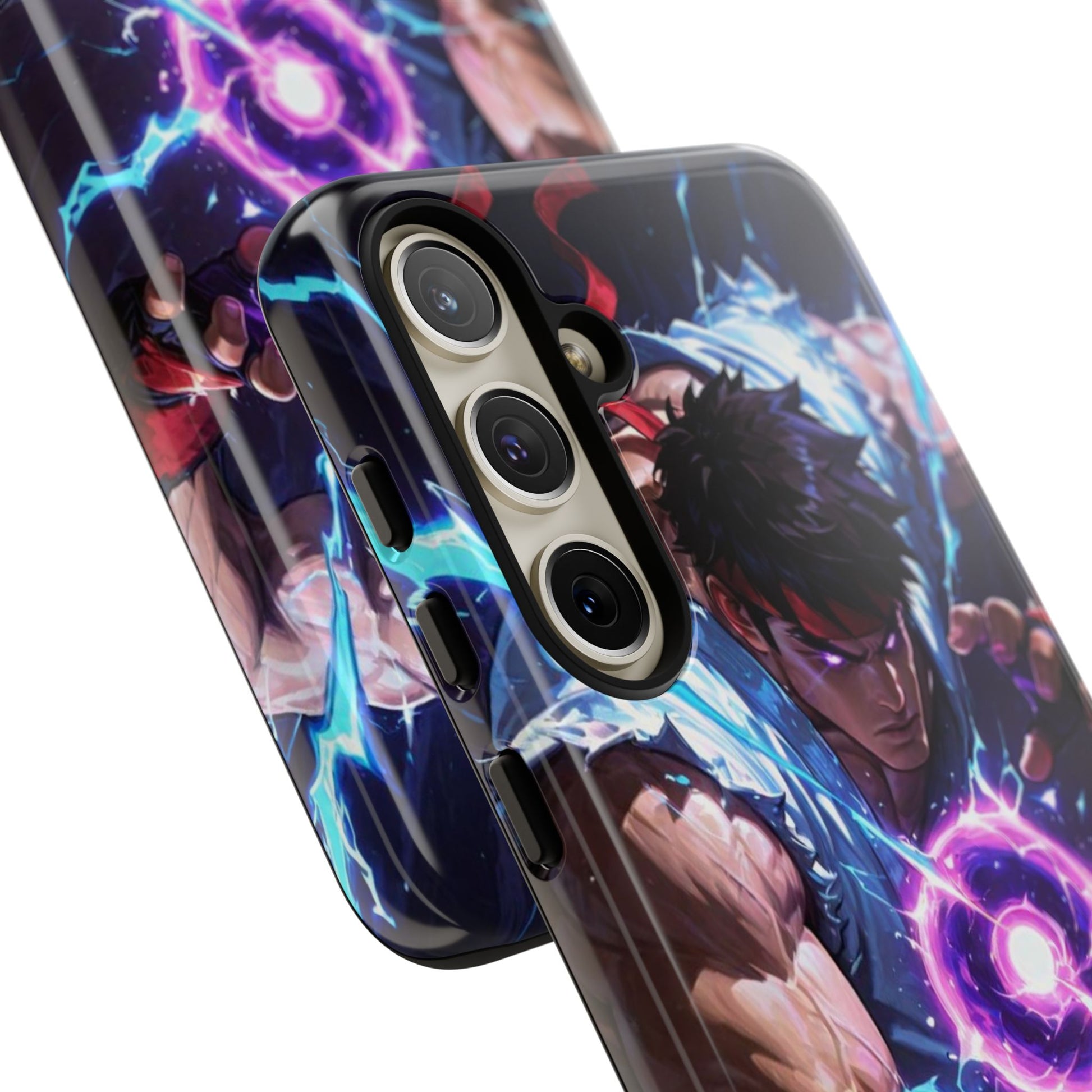 Street Fighter Ryu Gamer Art Tough Cases for iPhones, Samsung, and Pixel