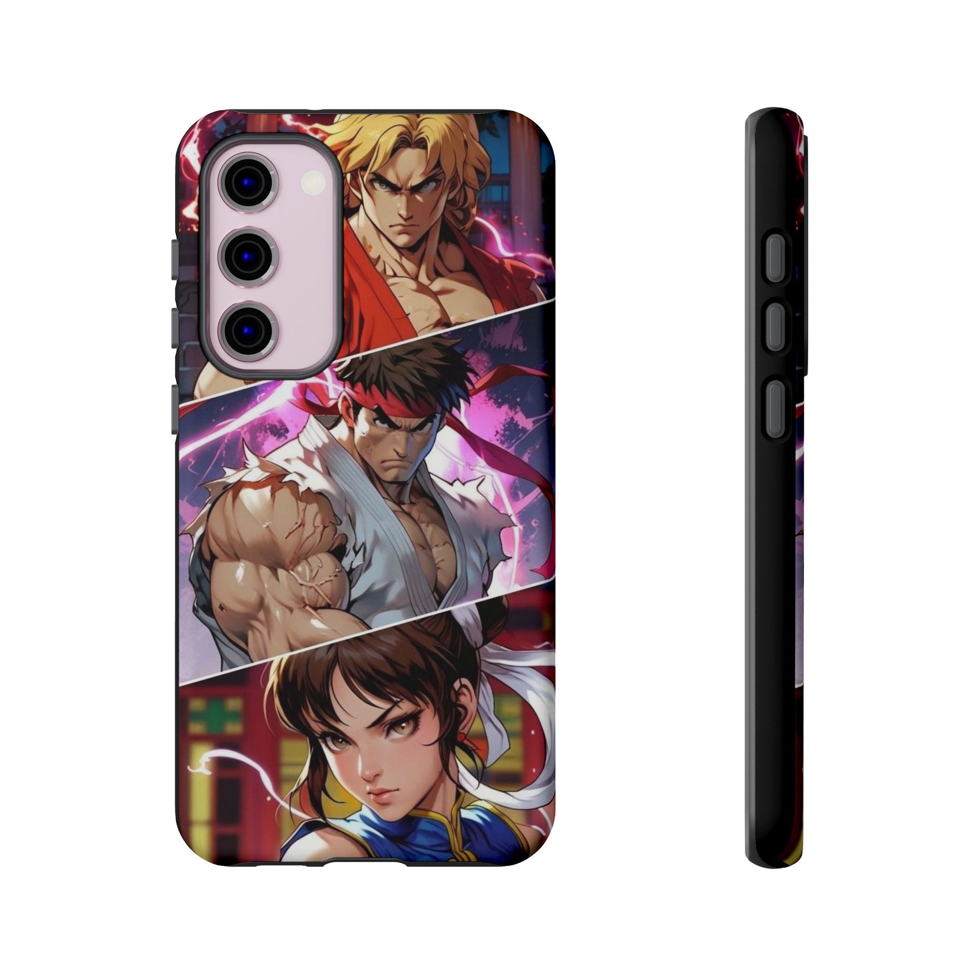 Street Fighter Gamer Theme Tough Cases for iPhones, Samsung, and Pixel