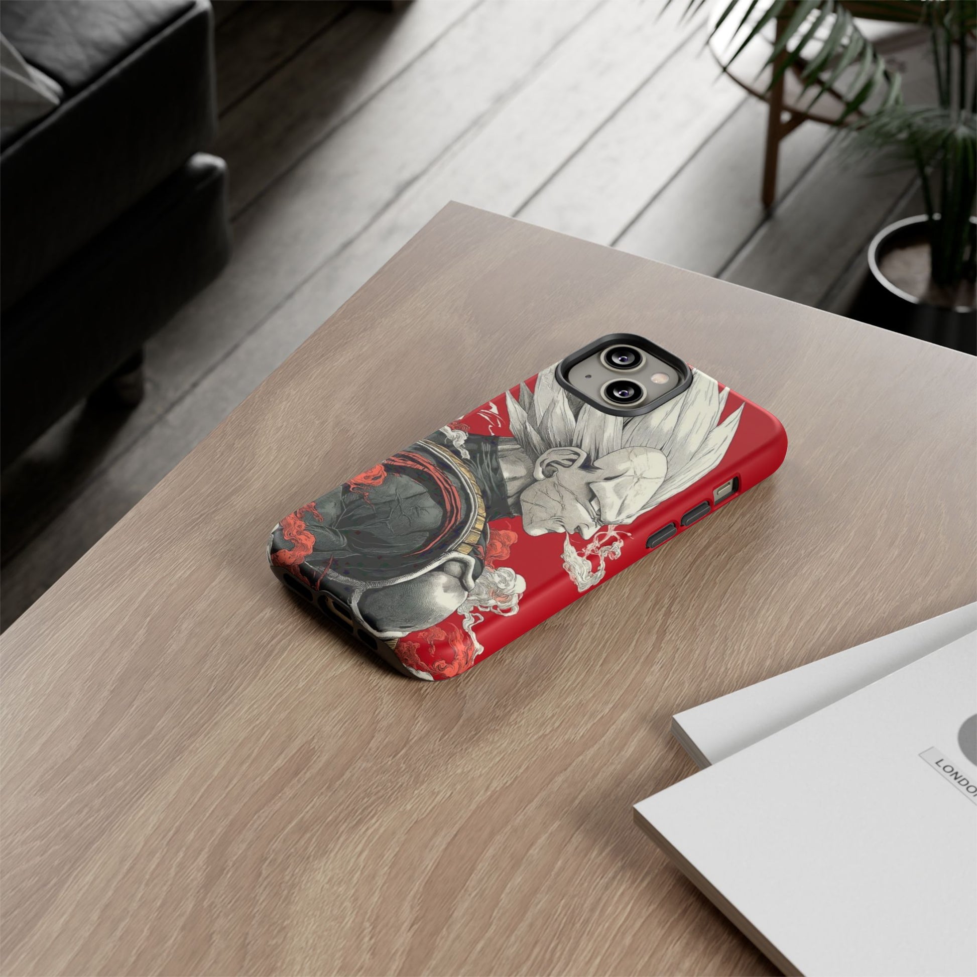 Dragon Ball Z Vegeta Anime Tough Cases for iPhones, Samsung, and Pixel