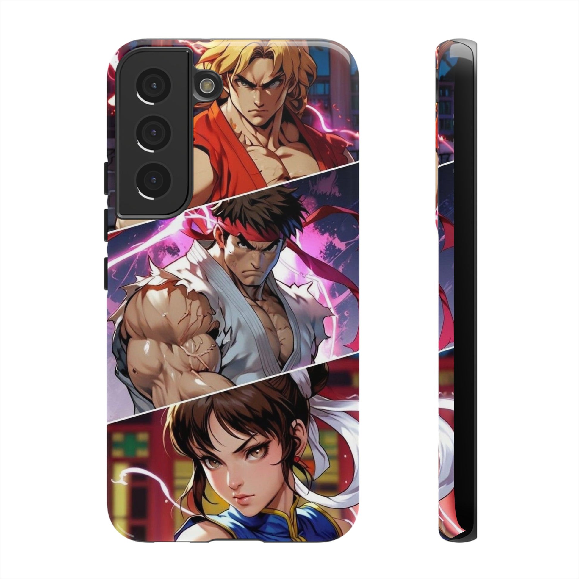 Street Fighter Gamer Theme Tough Cases for iPhones, Samsung, and Pixel